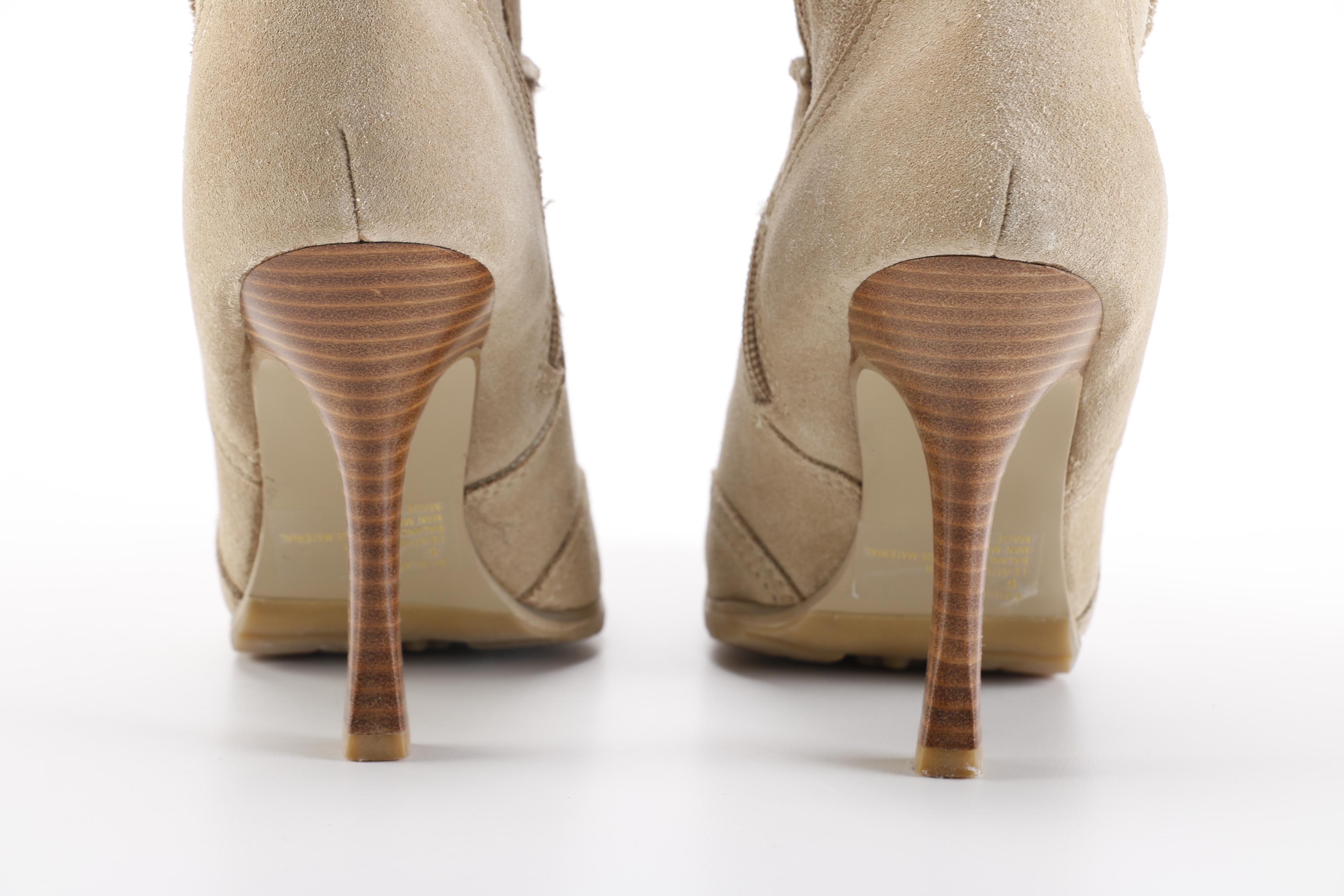 Nine West Heeled Boots with Embroidery