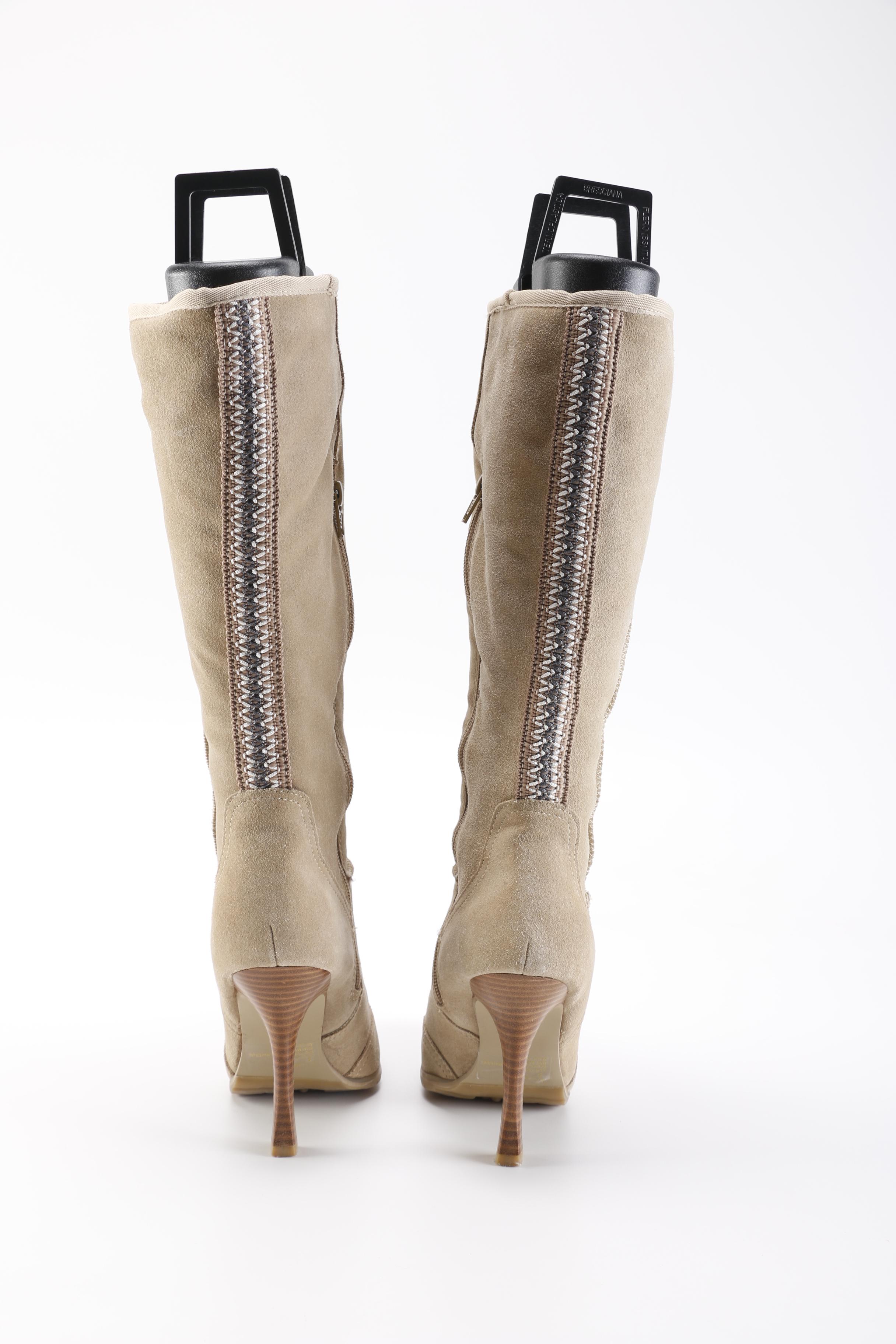 Nine West Heeled Boots with Embroidery