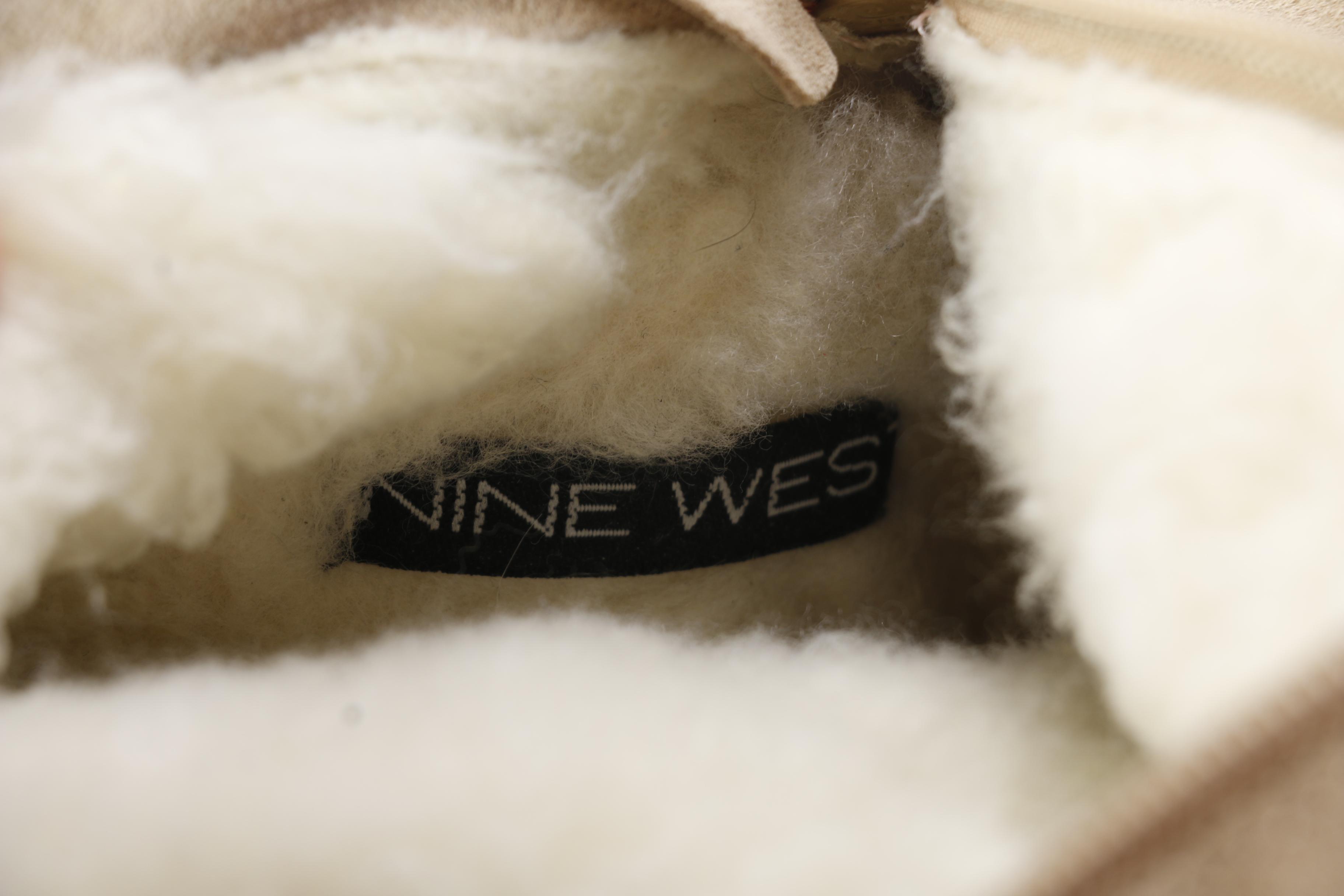 Nine West Heeled Boots with Embroidery