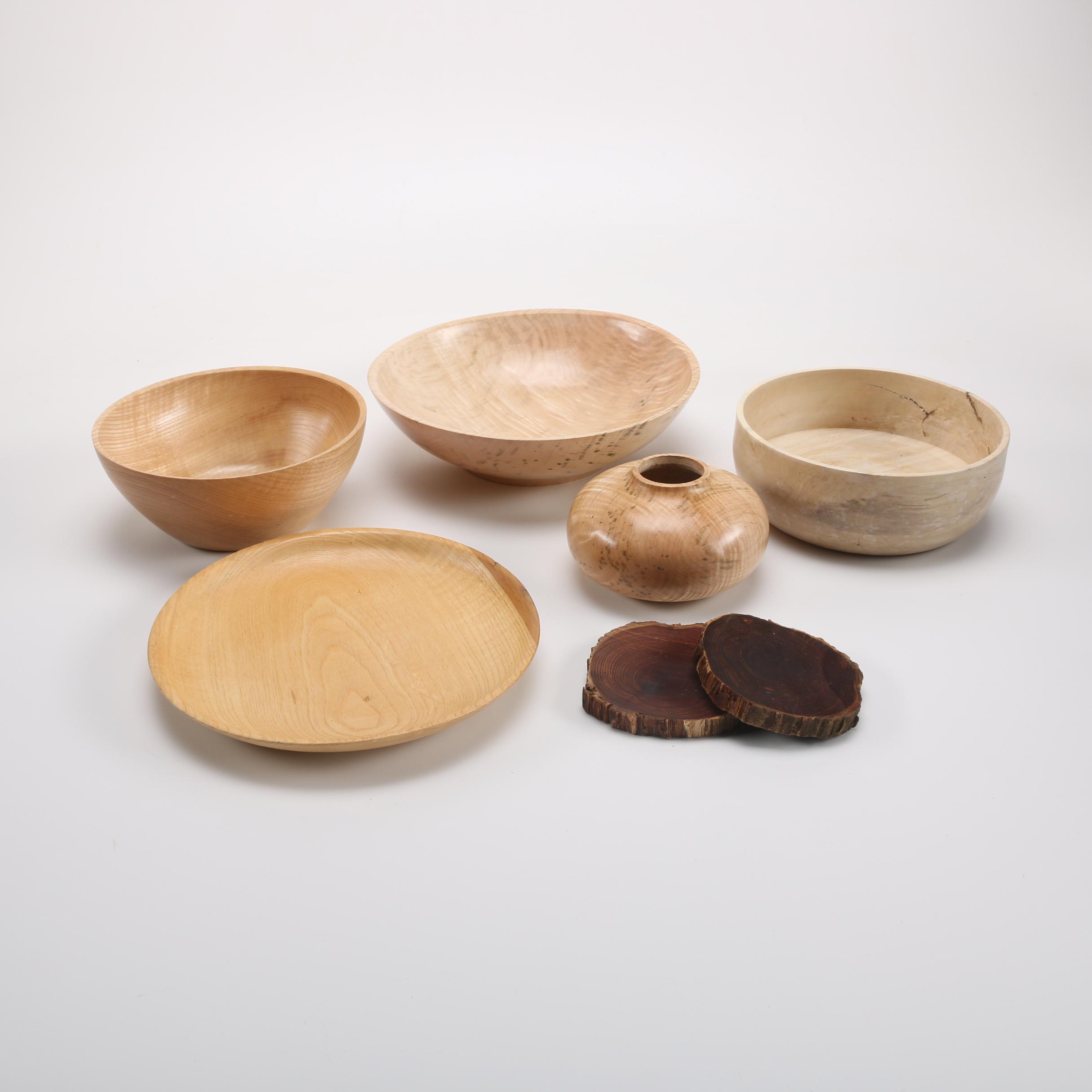 Wood Decor Assortment Including Brett Corrieri
