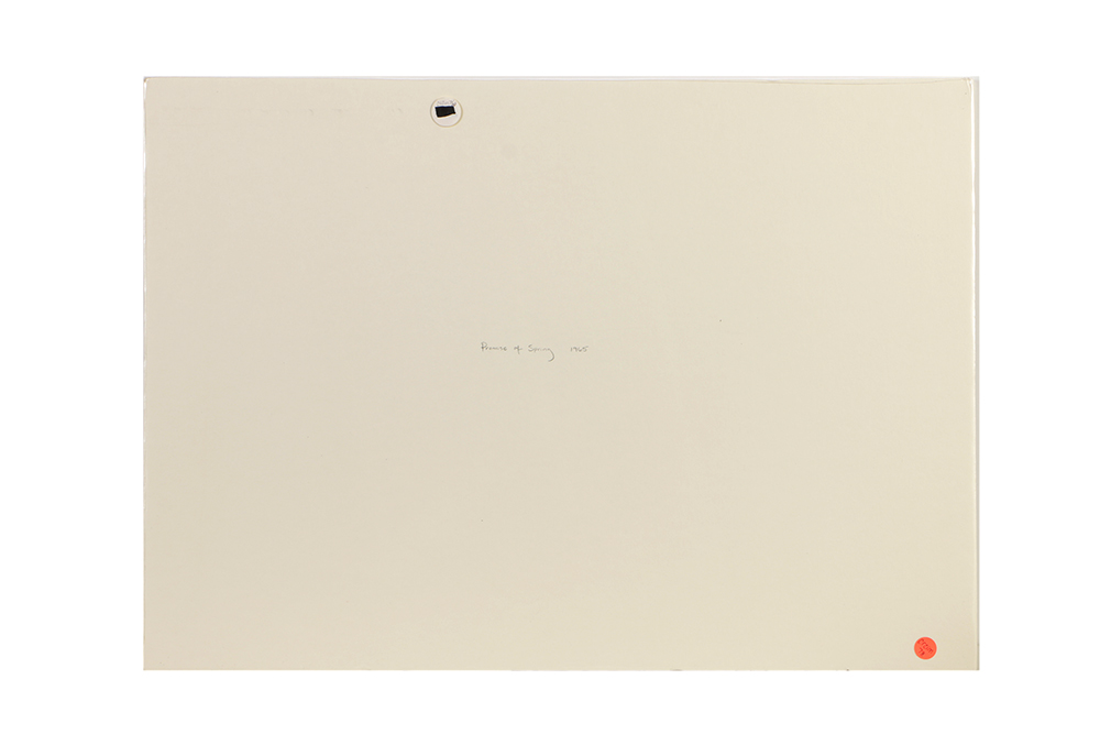 Carol Zimmerman Watercolor on Paper "Promise of Spring"