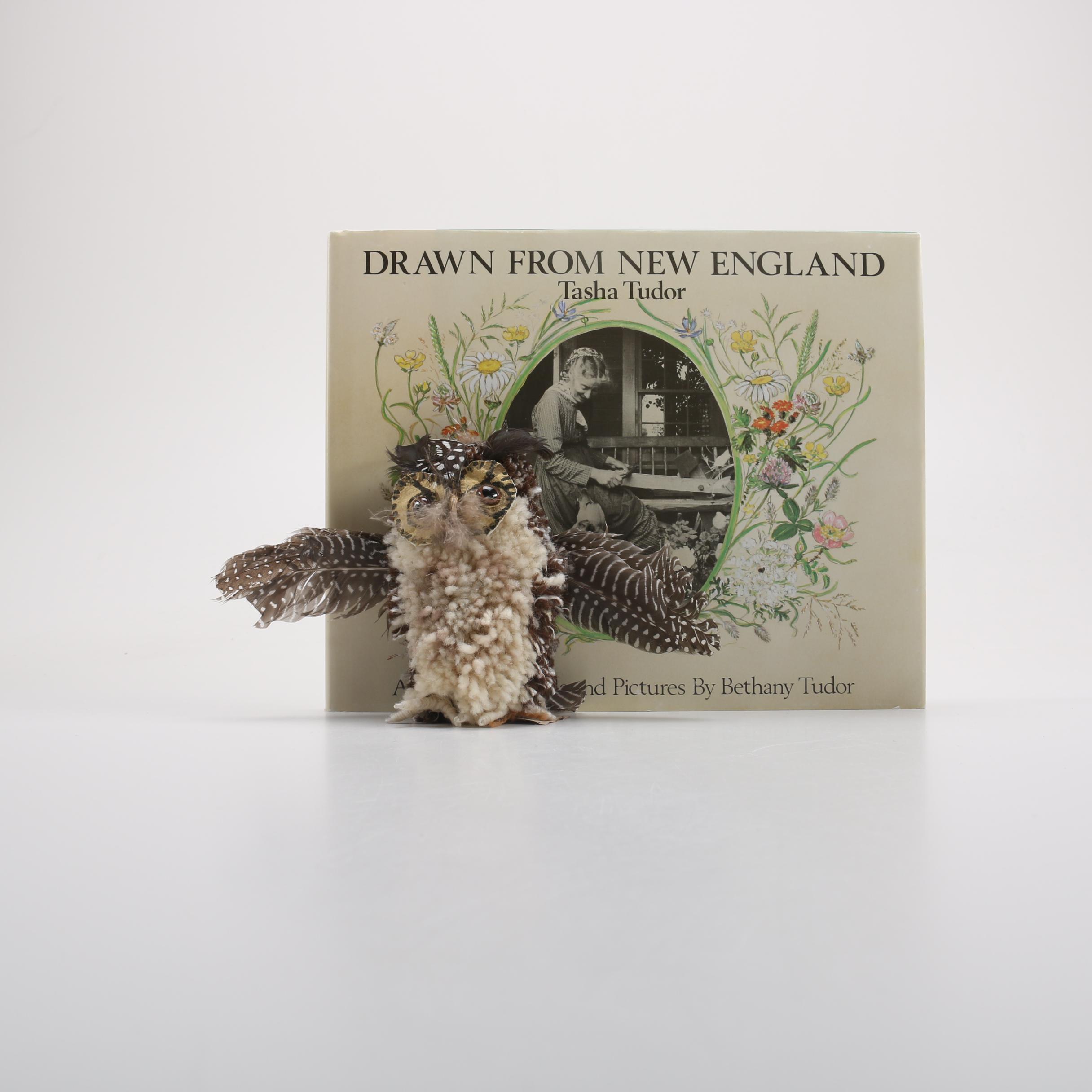 Bethany Tudor Book on Tasha Tudor and Handmade Owl Figurine