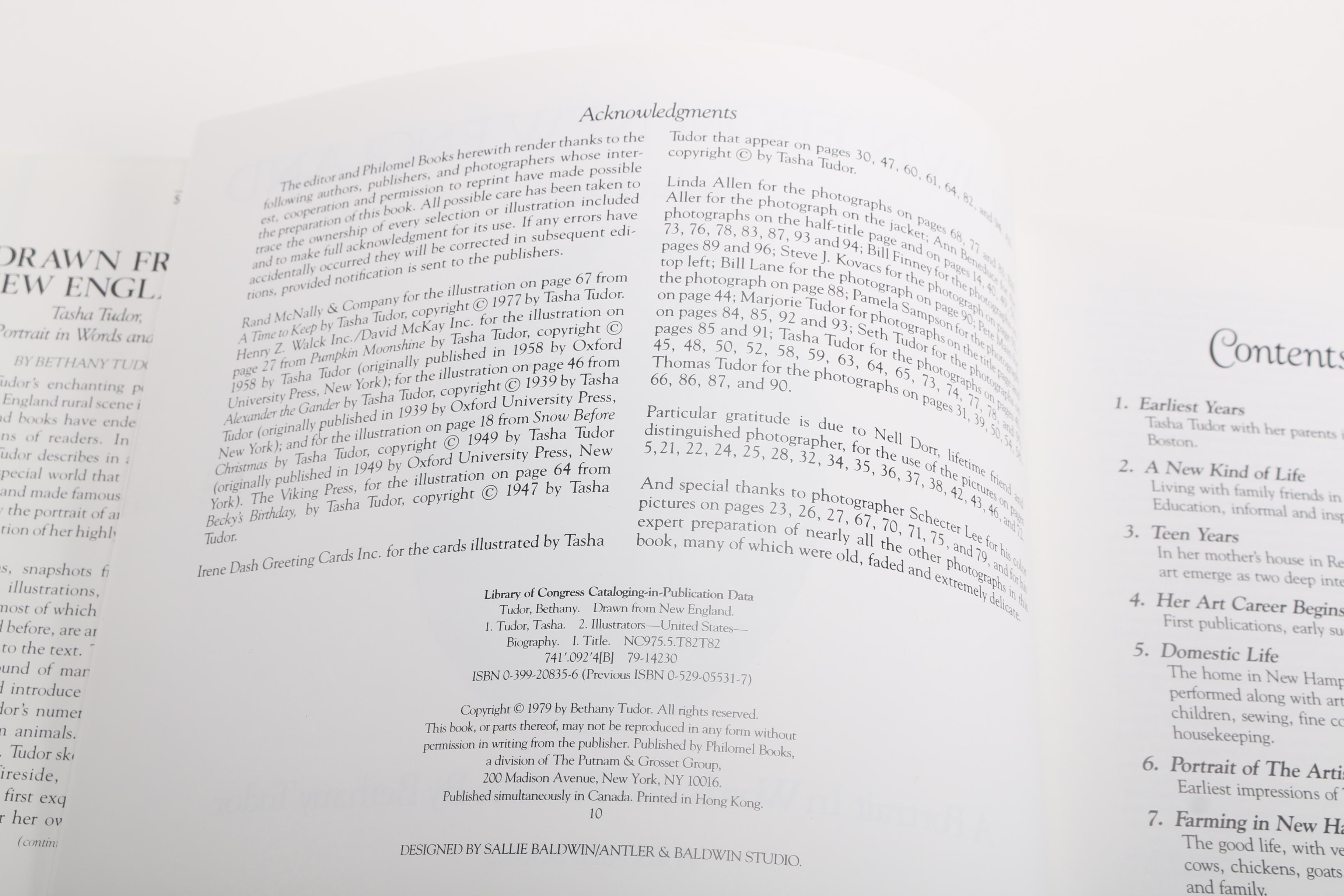 Bethany Tudor Book on Tasha Tudor and Handmade Owl Figurine