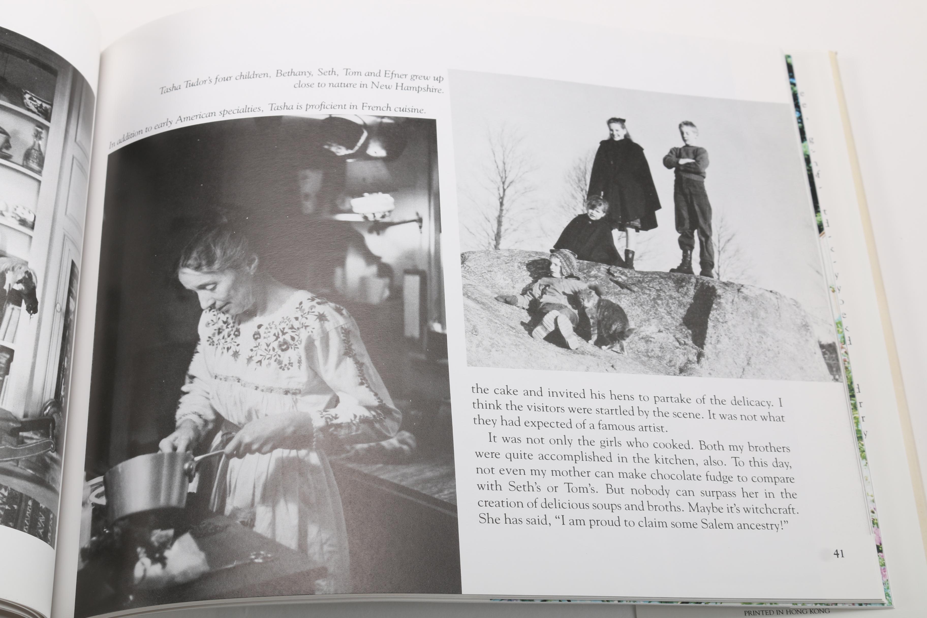 Bethany Tudor Book on Tasha Tudor and Handmade Owl Figurine