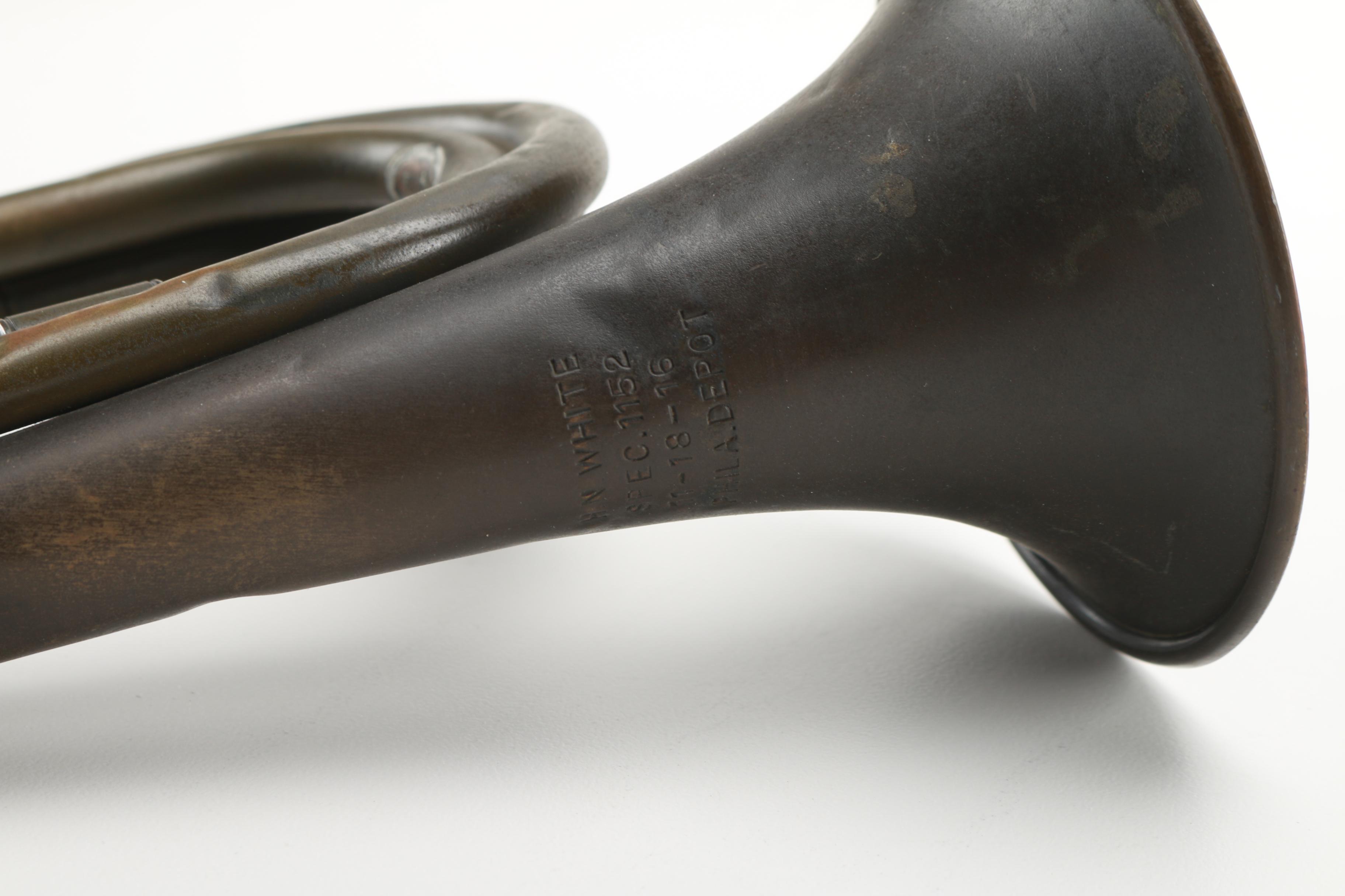 Vintage H.N. White and Rexcraft Boy Scout Bugles