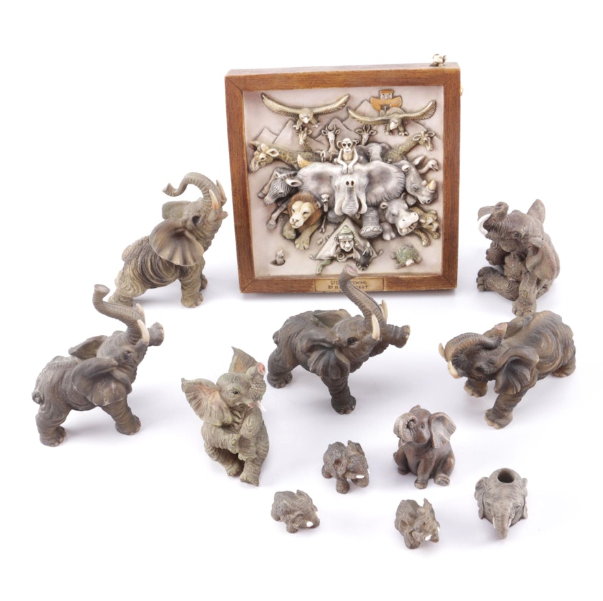 Elephant Figurine Collection