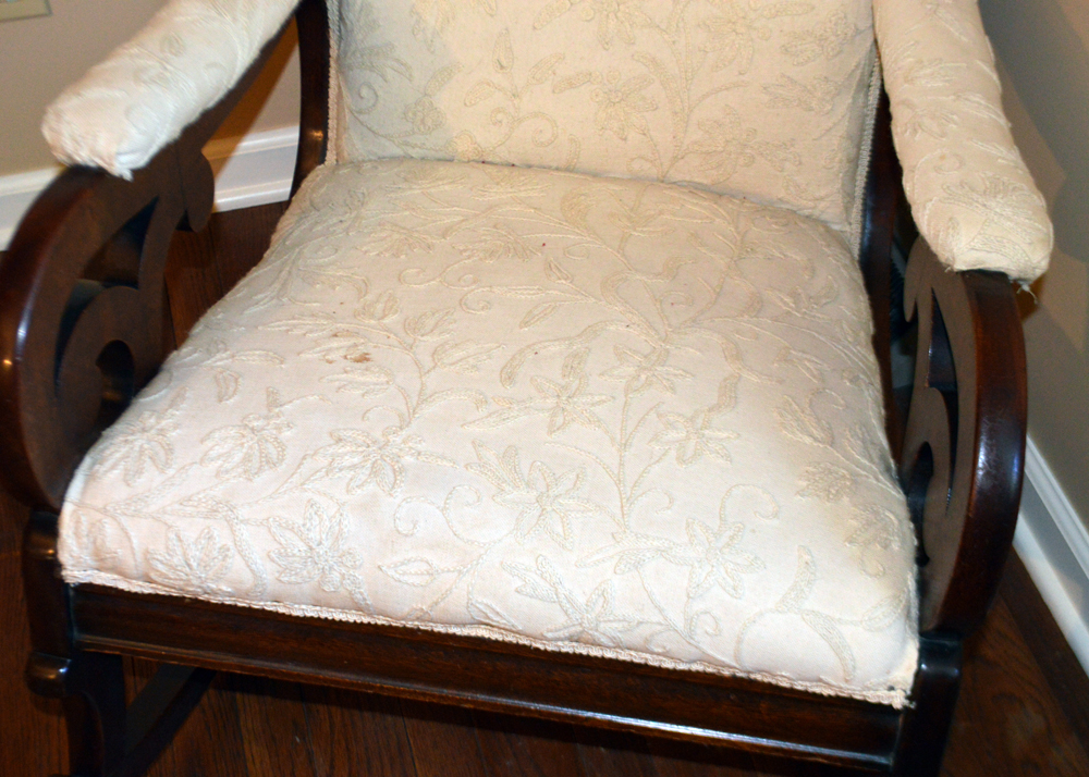 Vintage Empire Style Rocking Chair