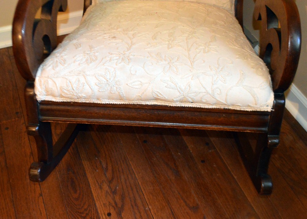 Vintage Empire Style Rocking Chair