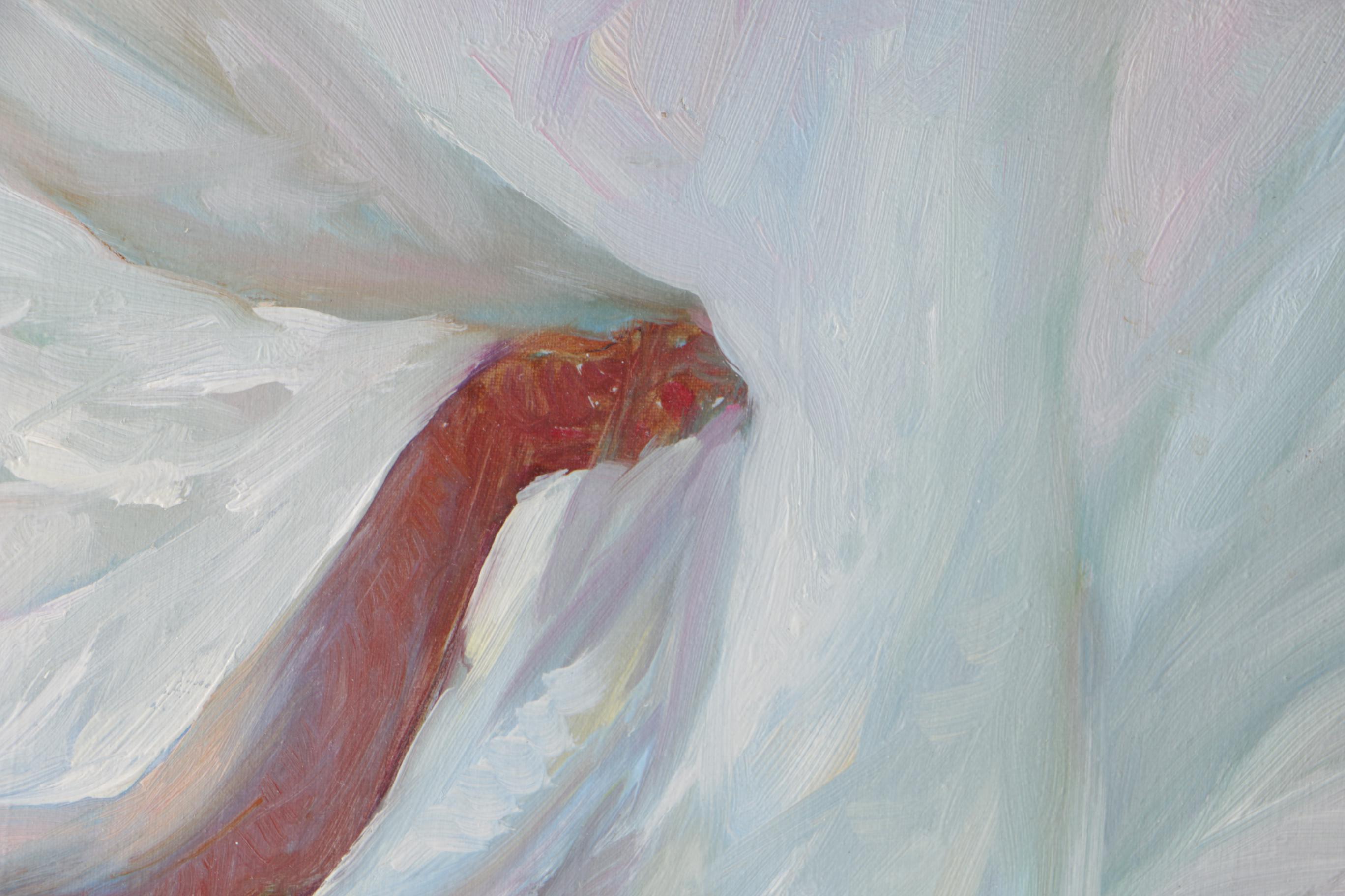 Manuel Gonzal Oil Painting on Canvas "Nude"