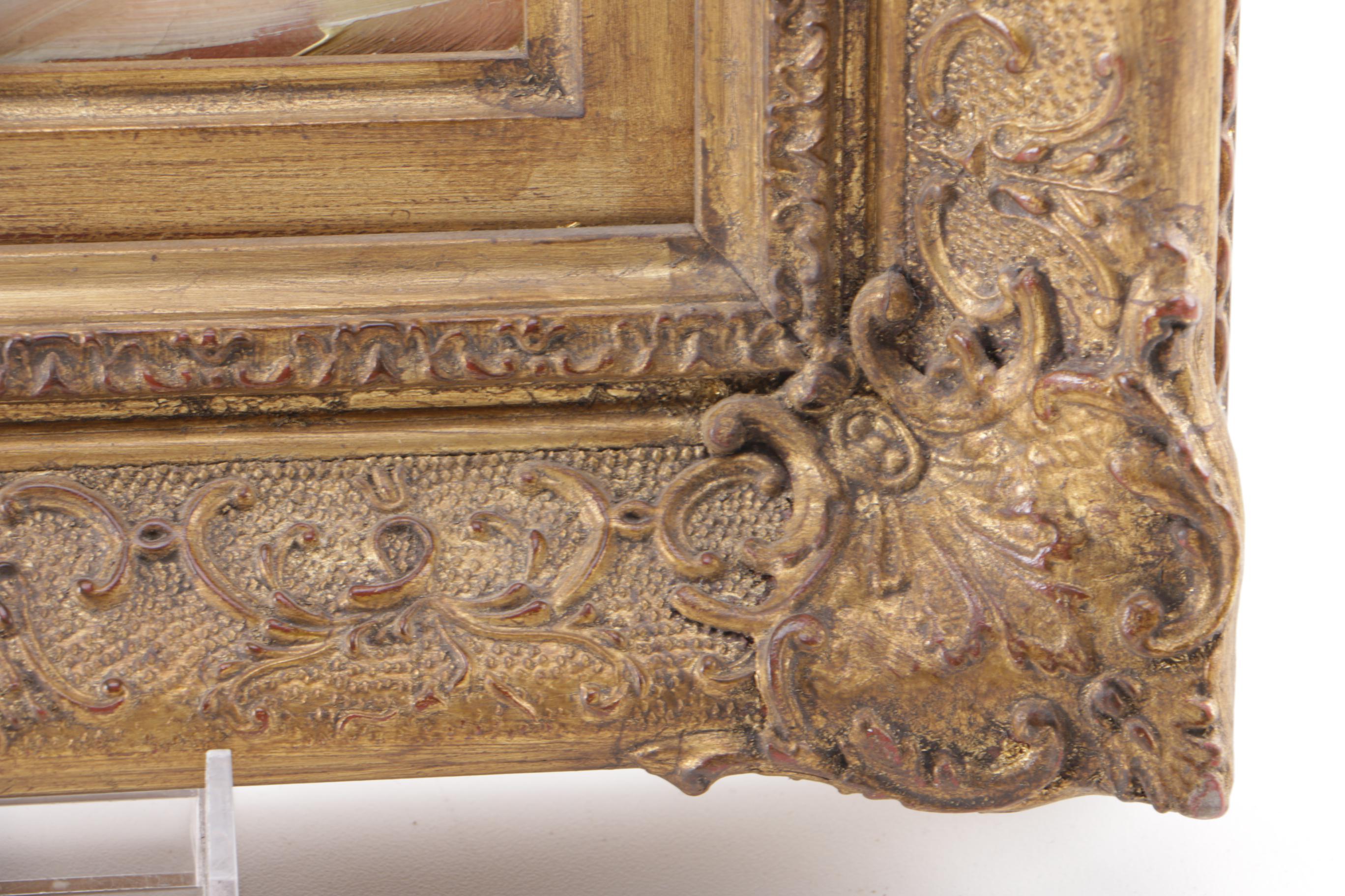 Manuel Gonzal Oil Painting on Canvas "Nude"