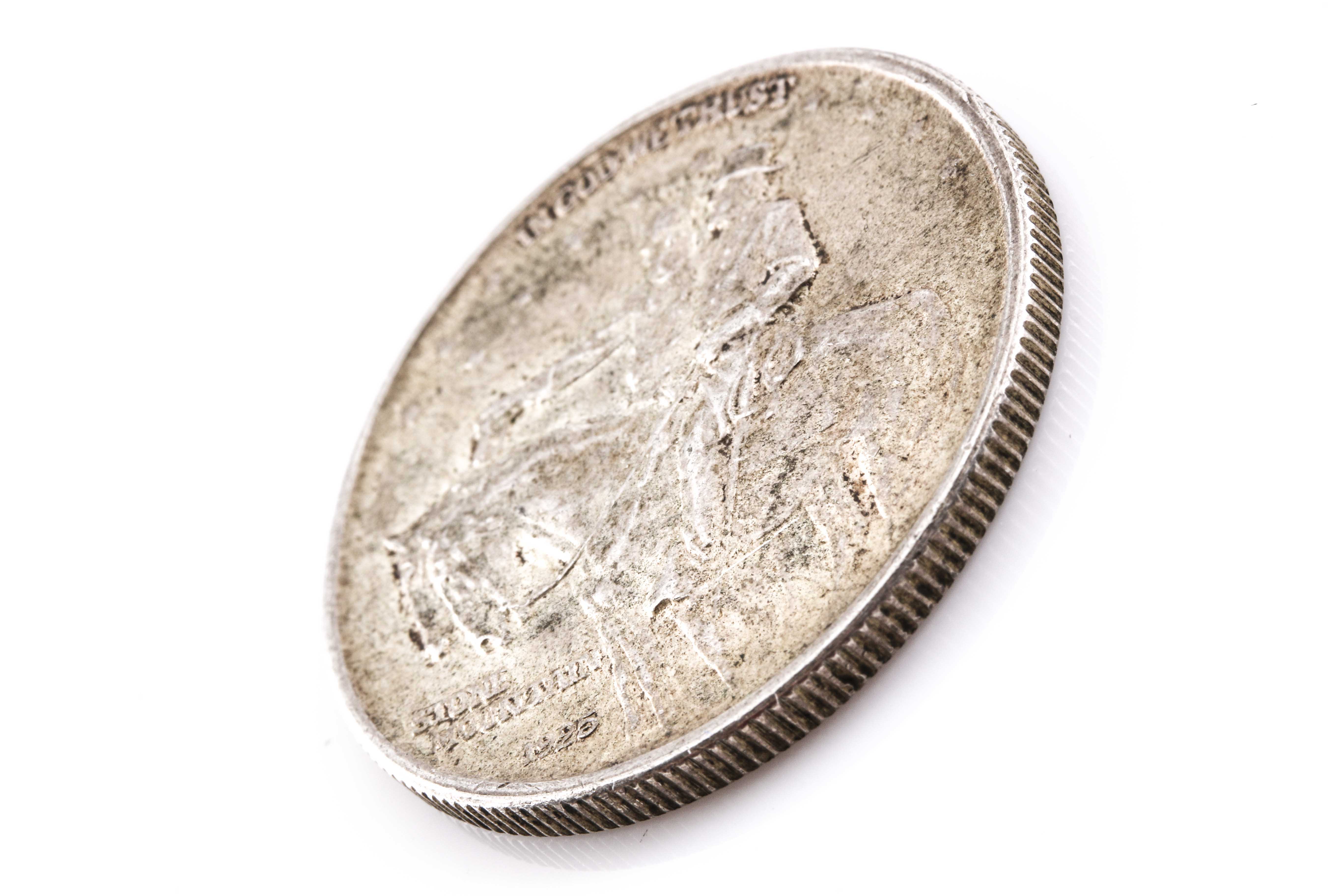 1925 Stone Mountain Commemorative Silver Half Dollar