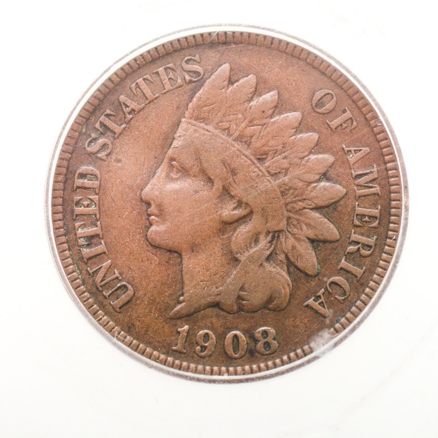 1908-S Indian Head Penny
