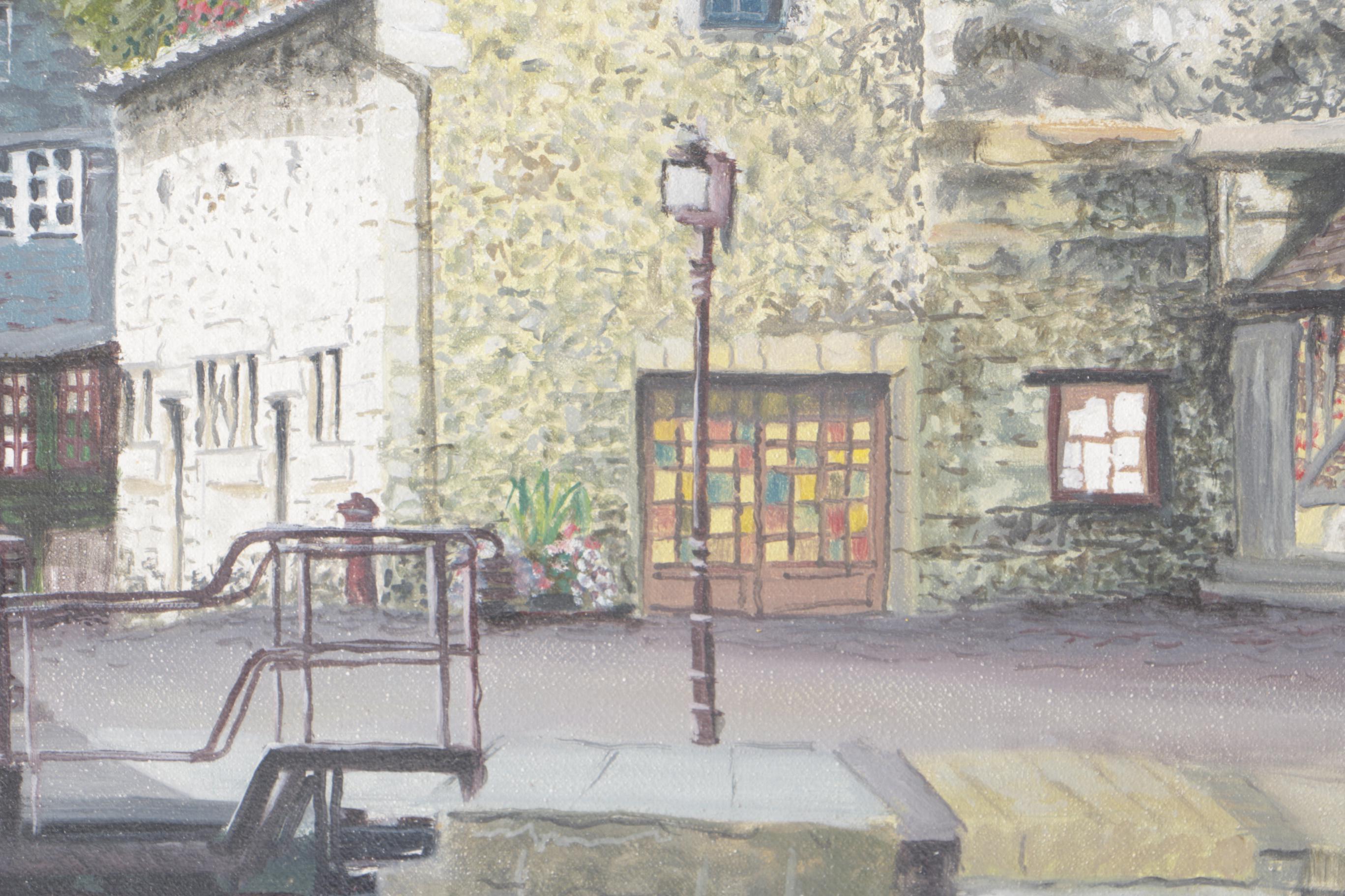Duchemin Oil on Canvas "Honfleur"