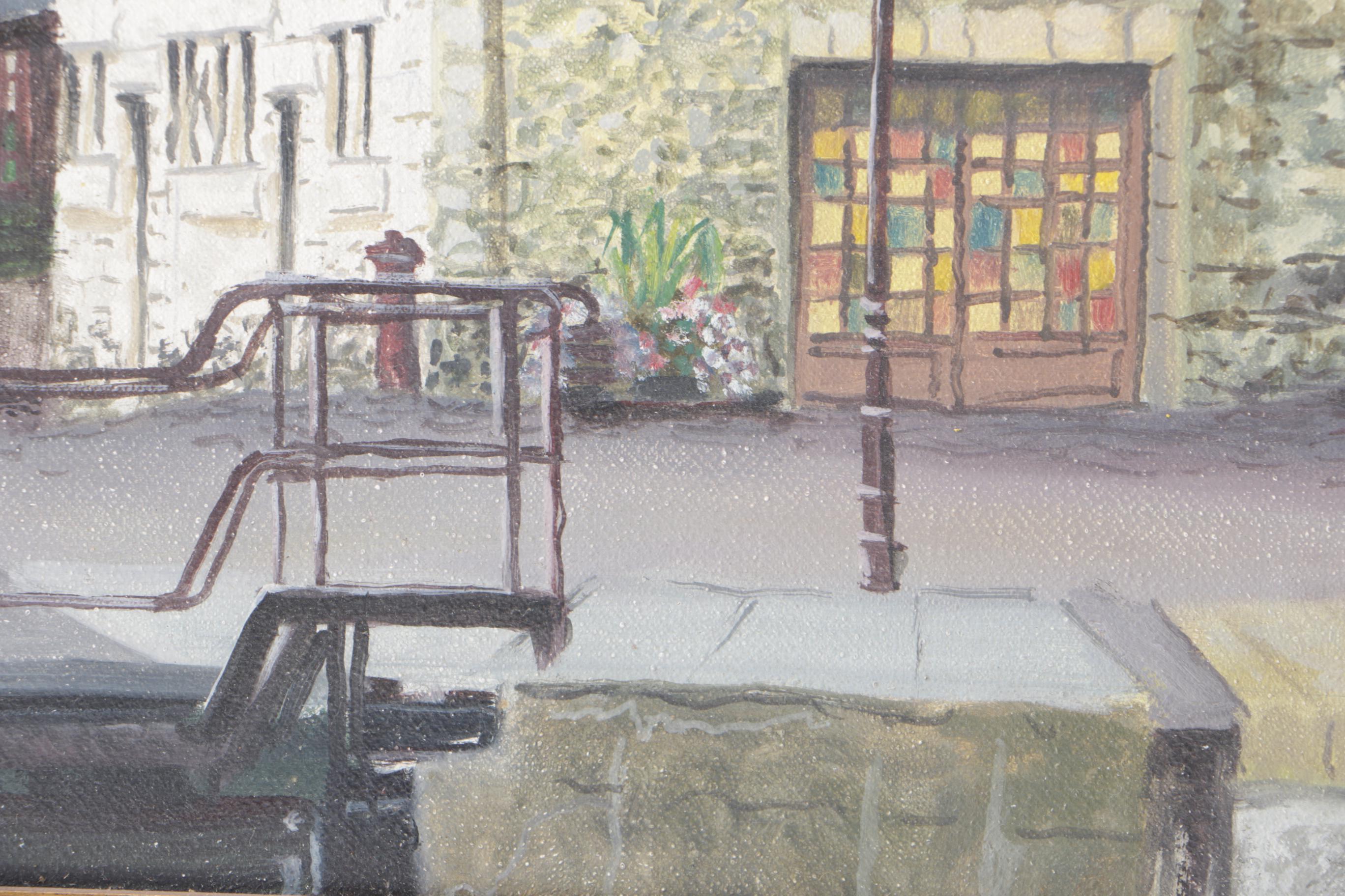 Duchemin Oil on Canvas "Honfleur"