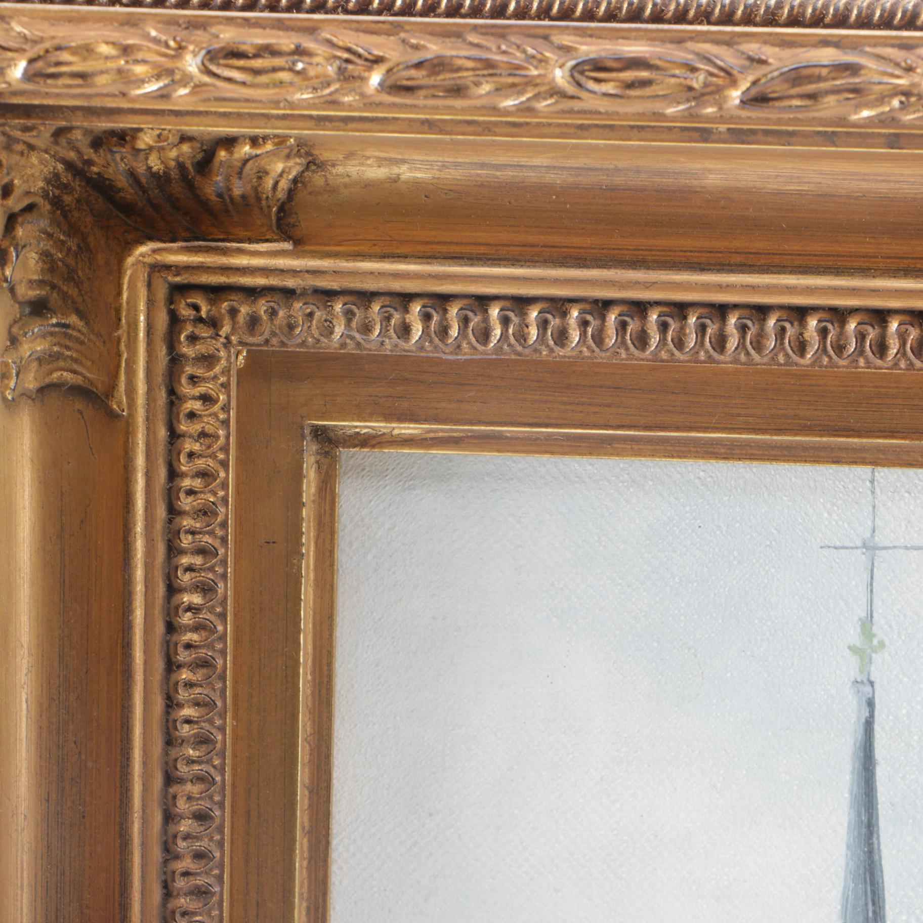 Duchemin Oil on Canvas "Honfleur"