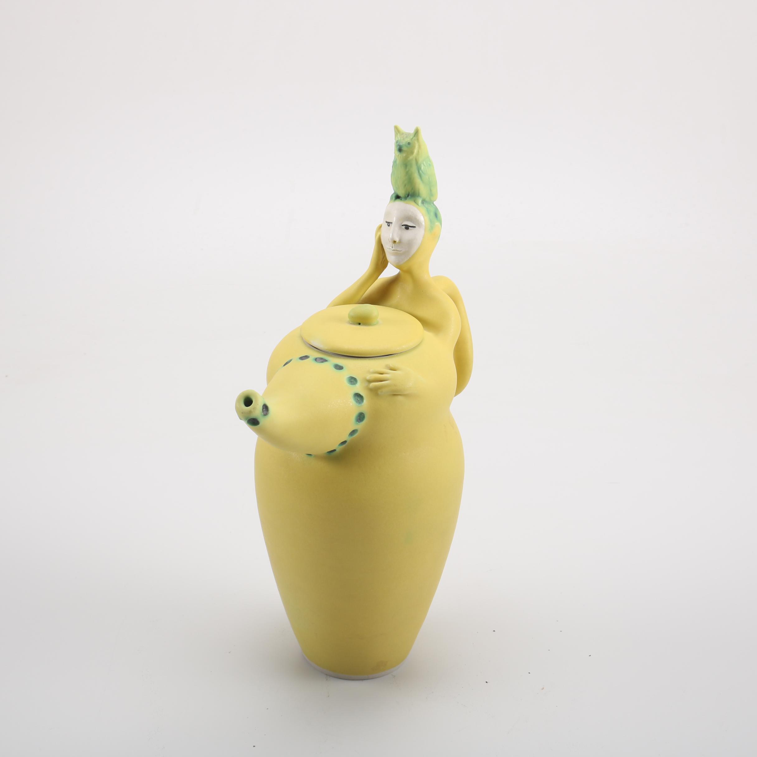2007 Art Pottery Teapot by Lydia Grey