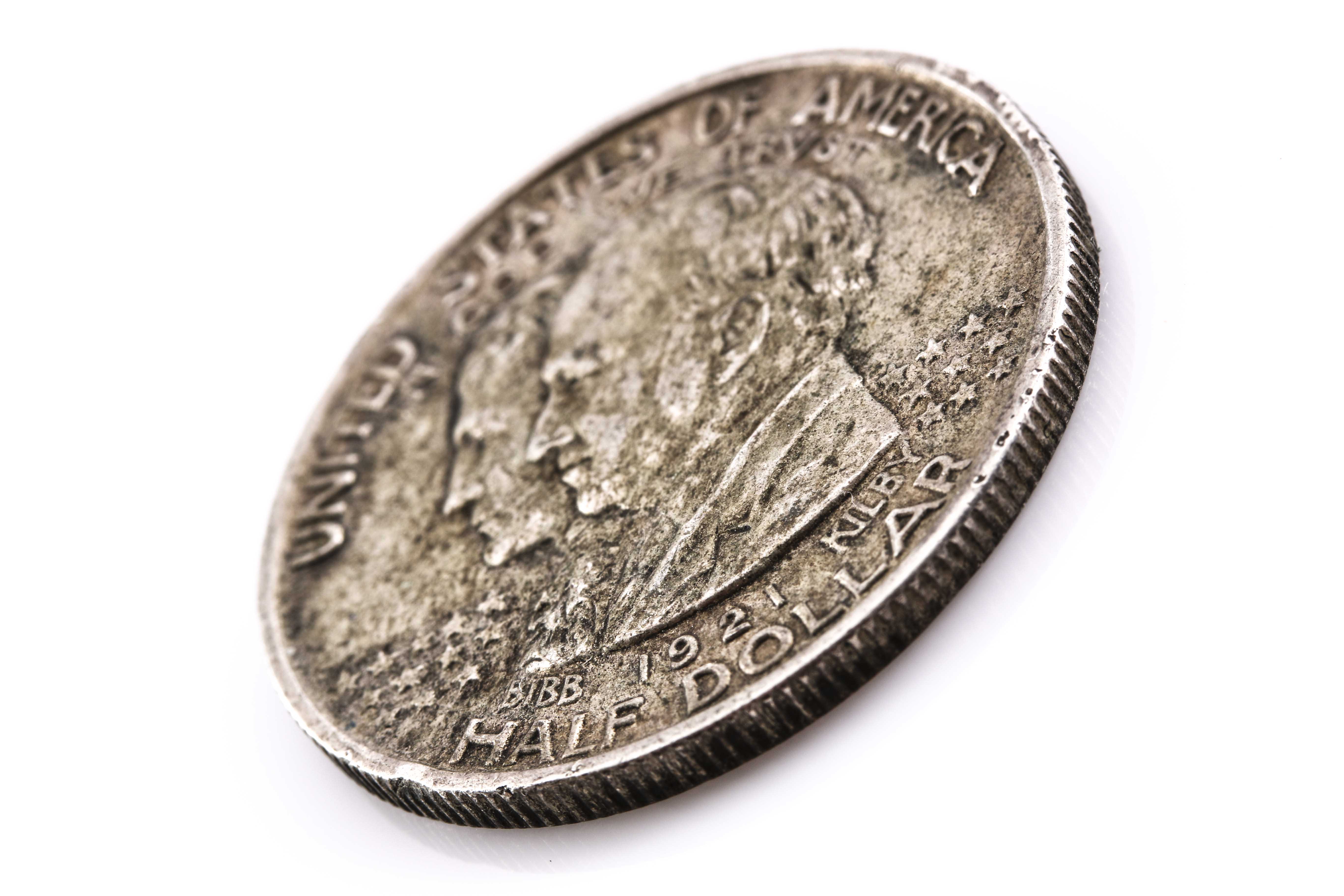 1921 Alabama Commemorative Silver Half Dollar