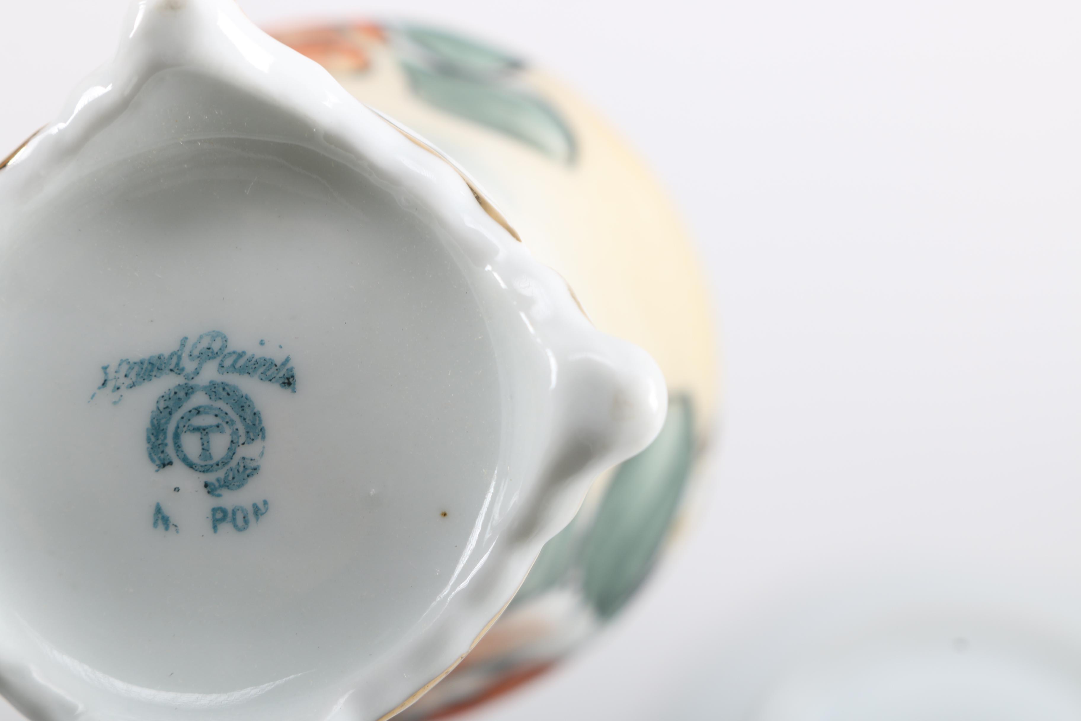 Cup and Saucer Assortment Including Shelley