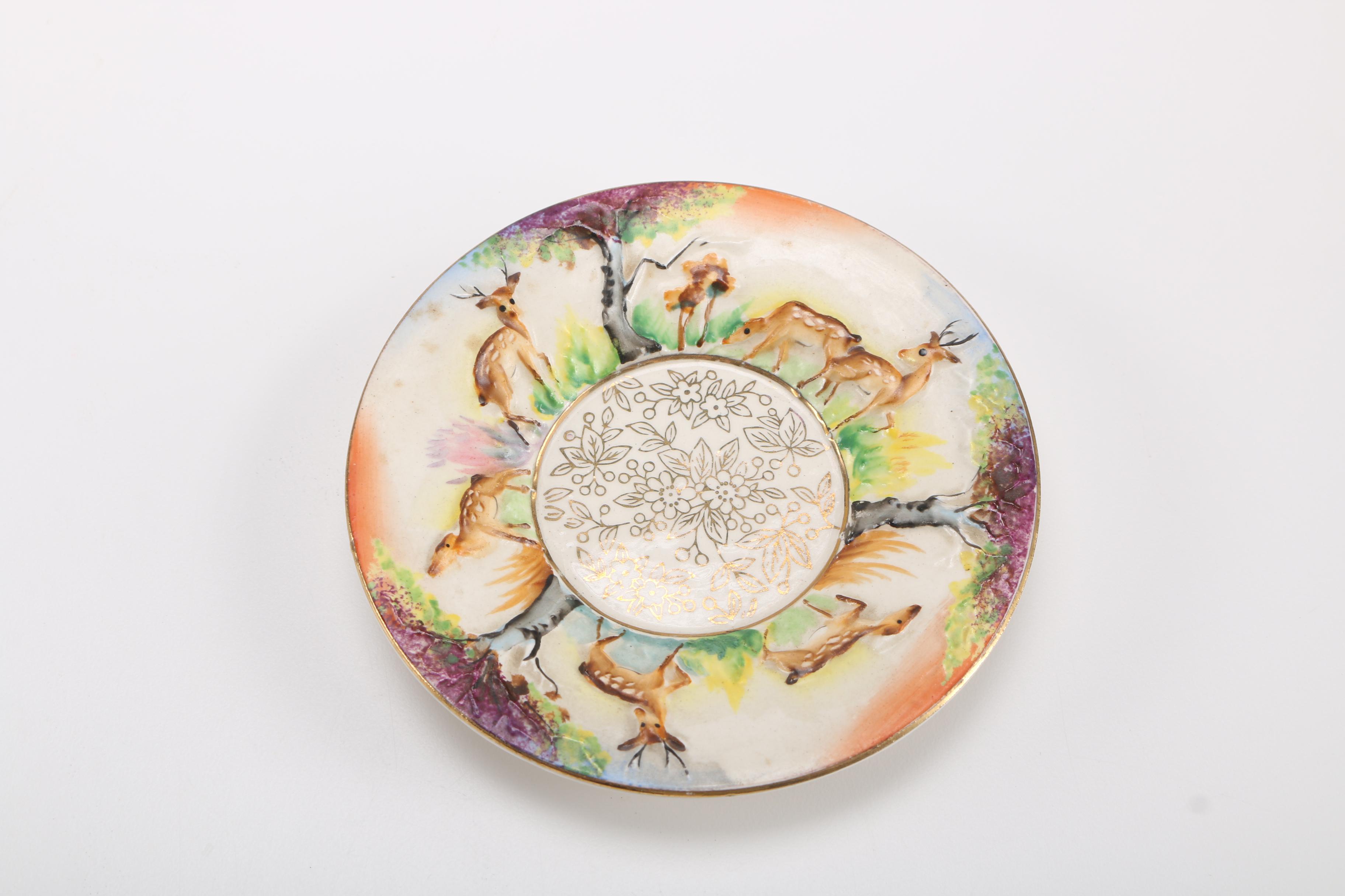 Cup and Saucer Assortment Including Shelley