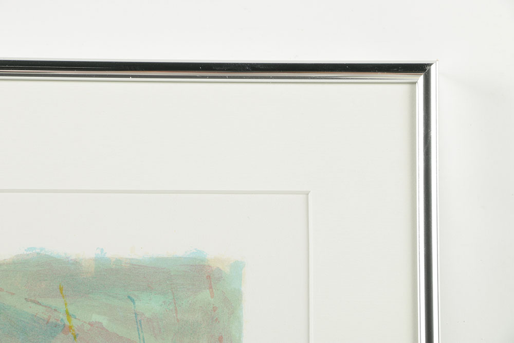 Emil Weddige Limited Edition Lithograph on Paper "Bouquet"