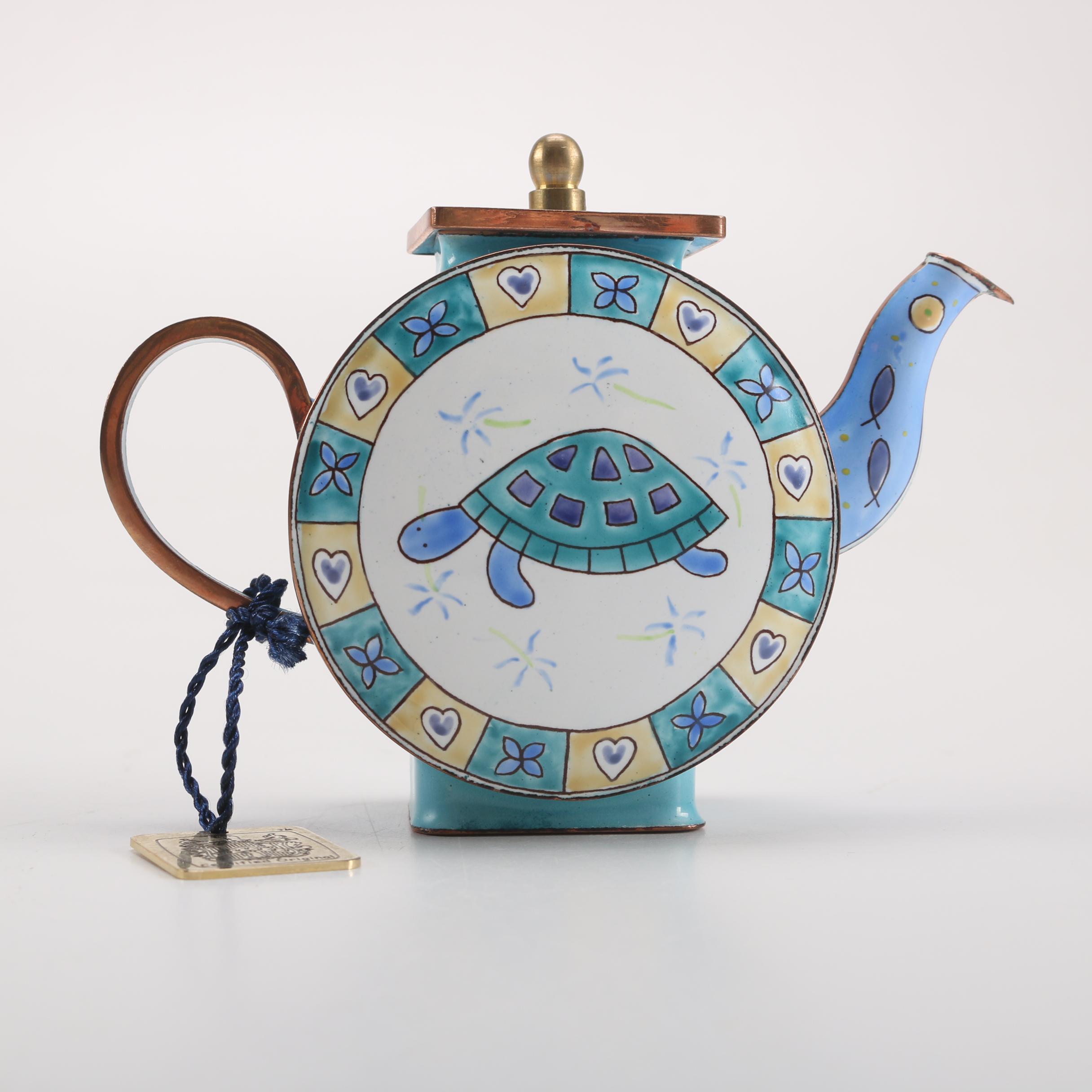 Collectible Teapots Including Trade Plus Aid