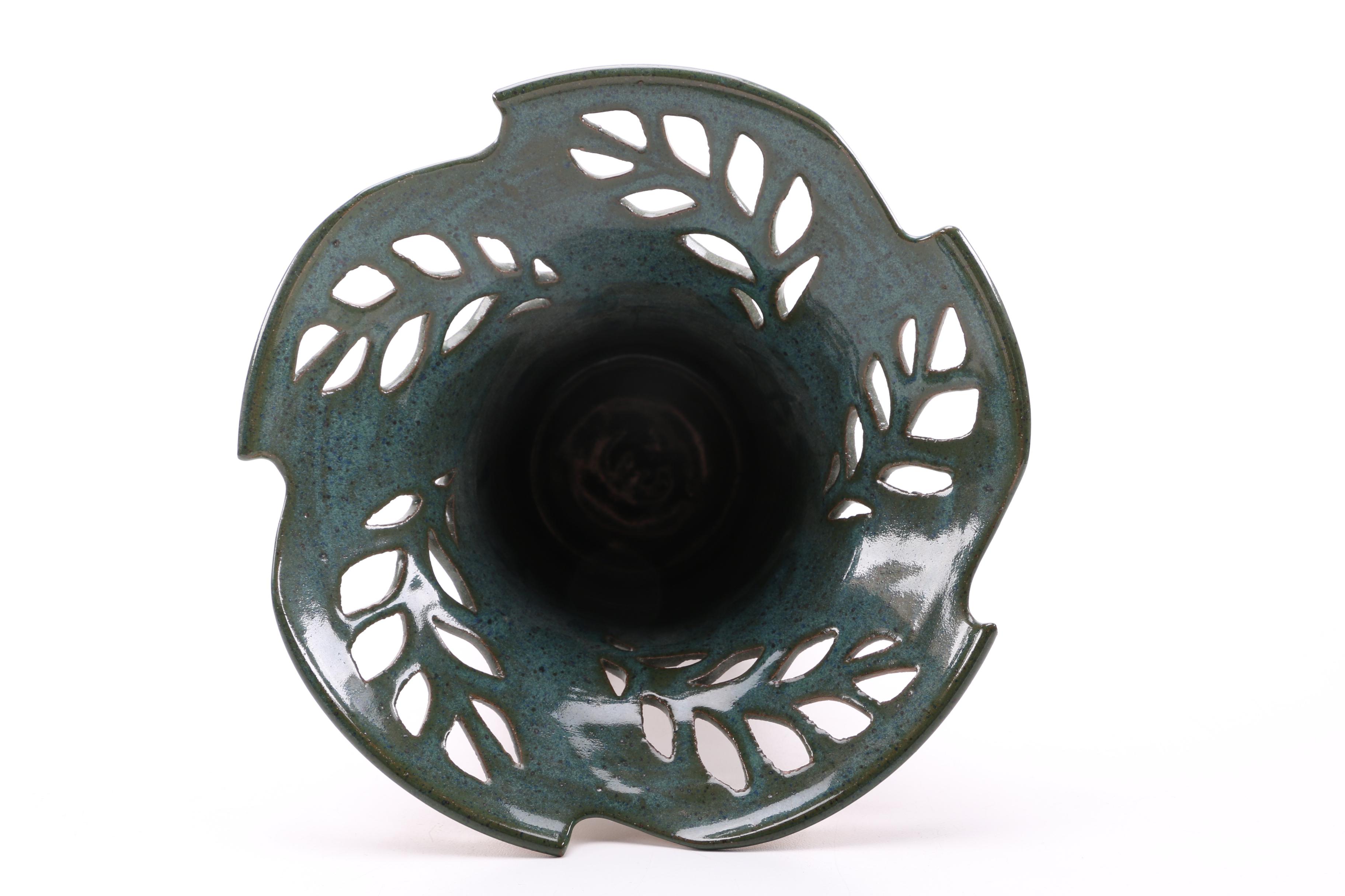 Susan Brown Freeman Stoneware Pottery Vase