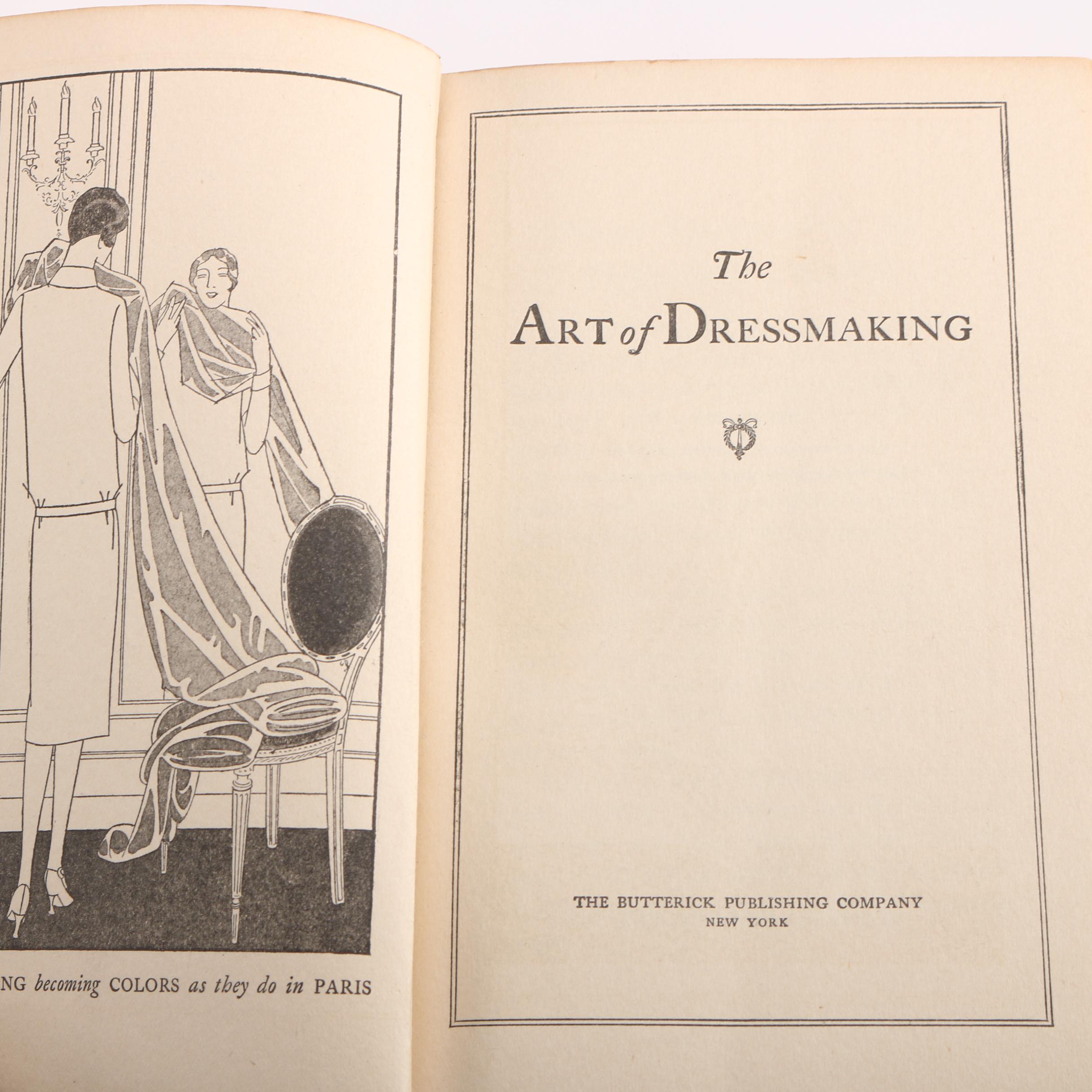 Vintage Sewing Patterns Including "The Art of Dressmaking"