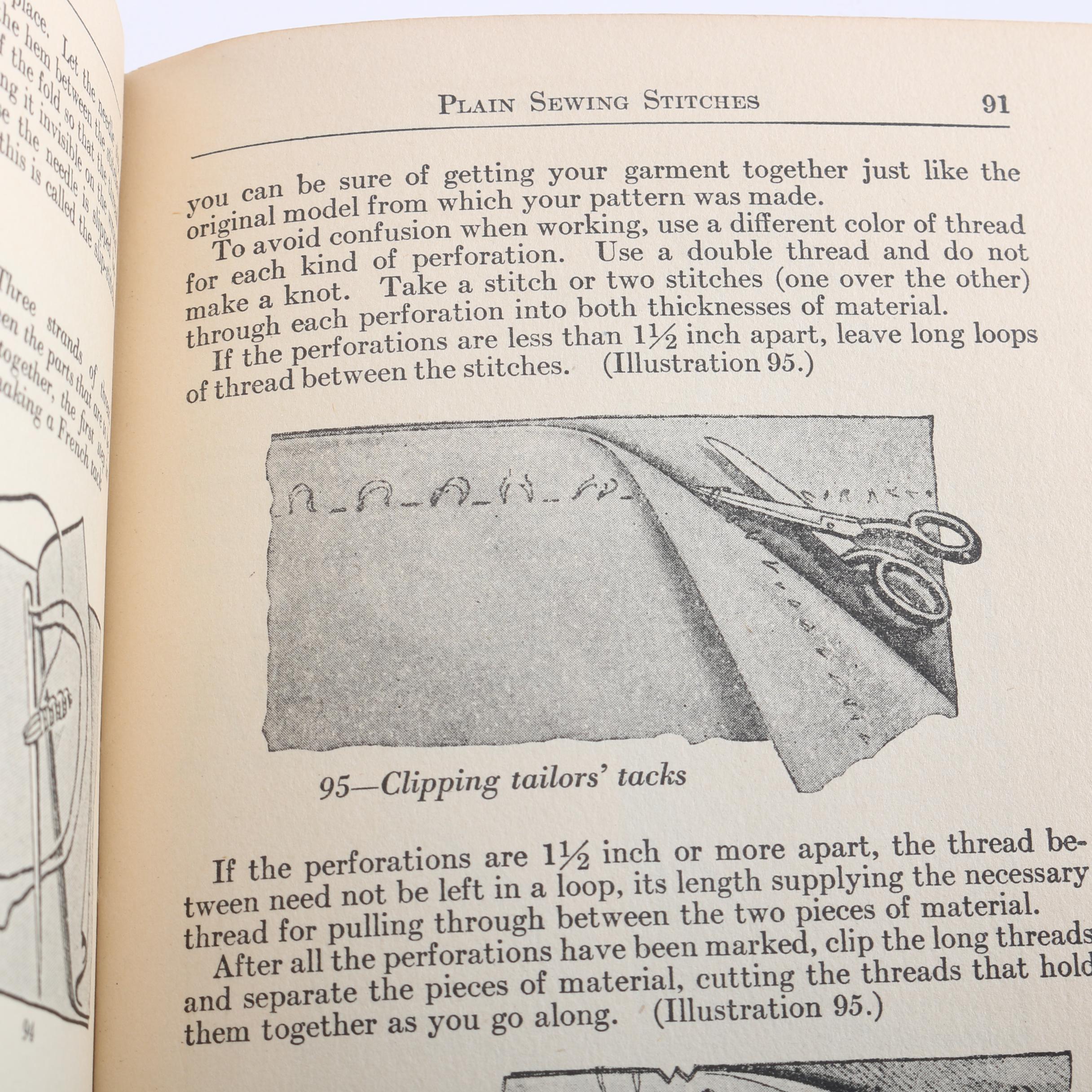 Vintage Sewing Patterns Including "The Art of Dressmaking"