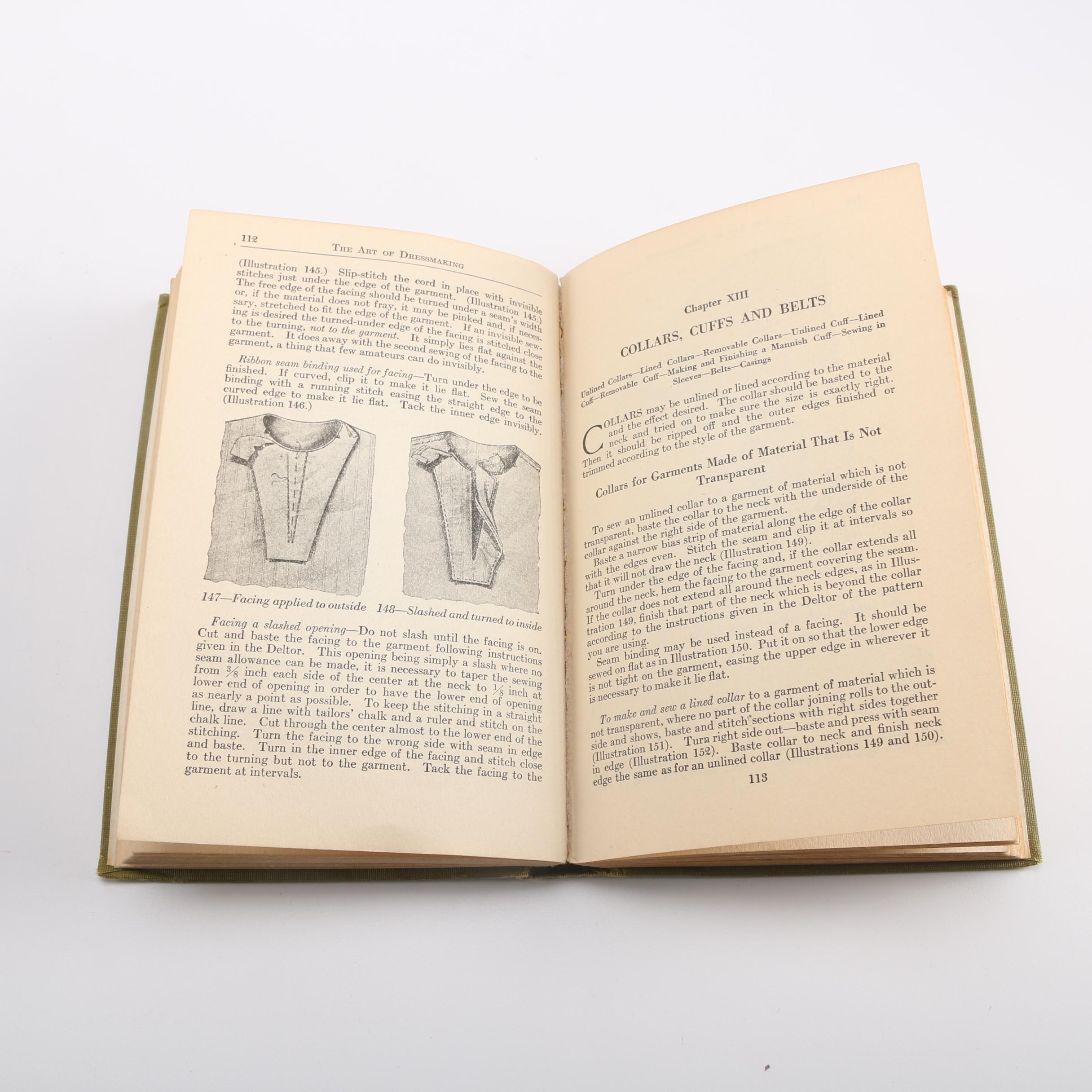 Vintage Sewing Patterns Including "The Art of Dressmaking"