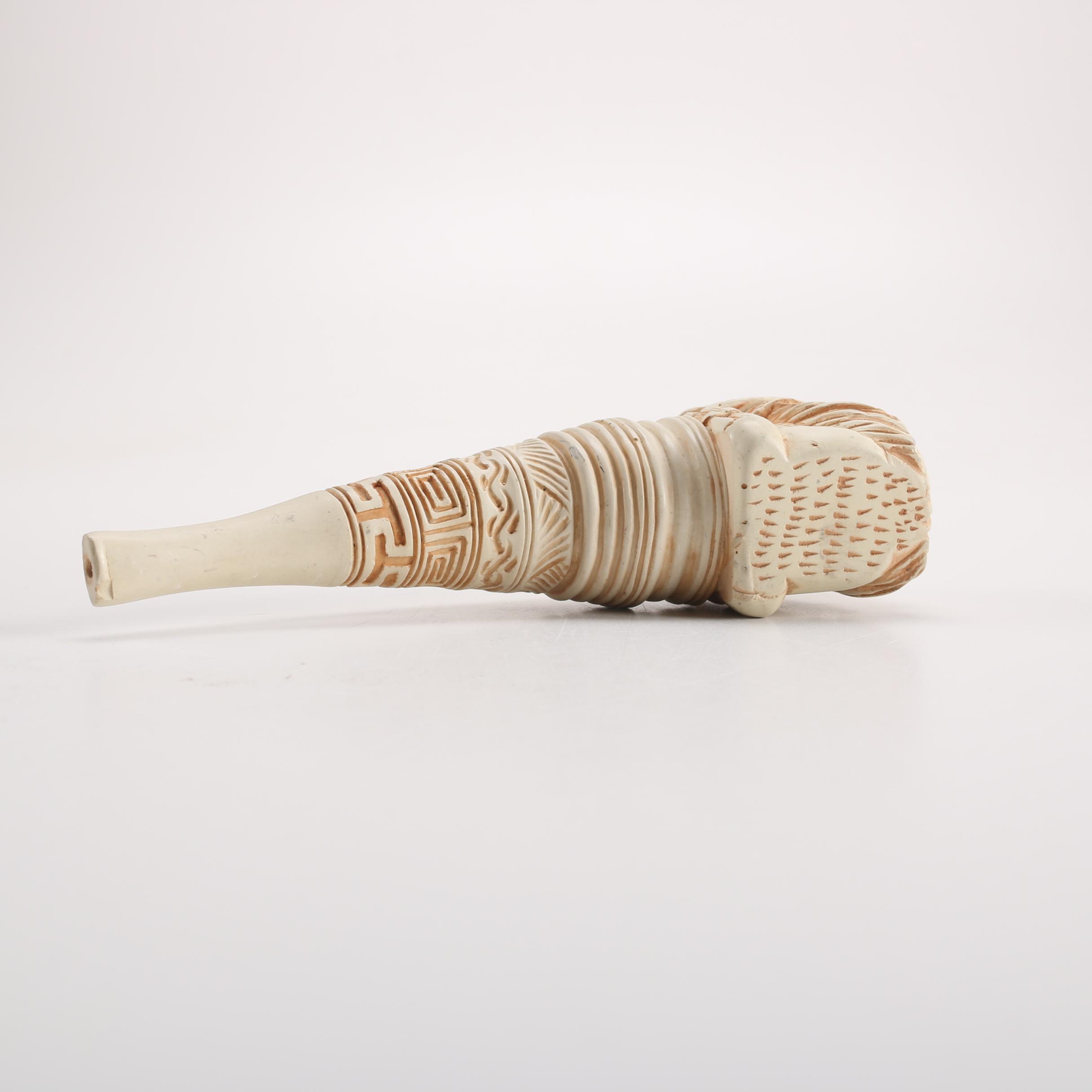 Hand-Carved Meerschaum Pipe