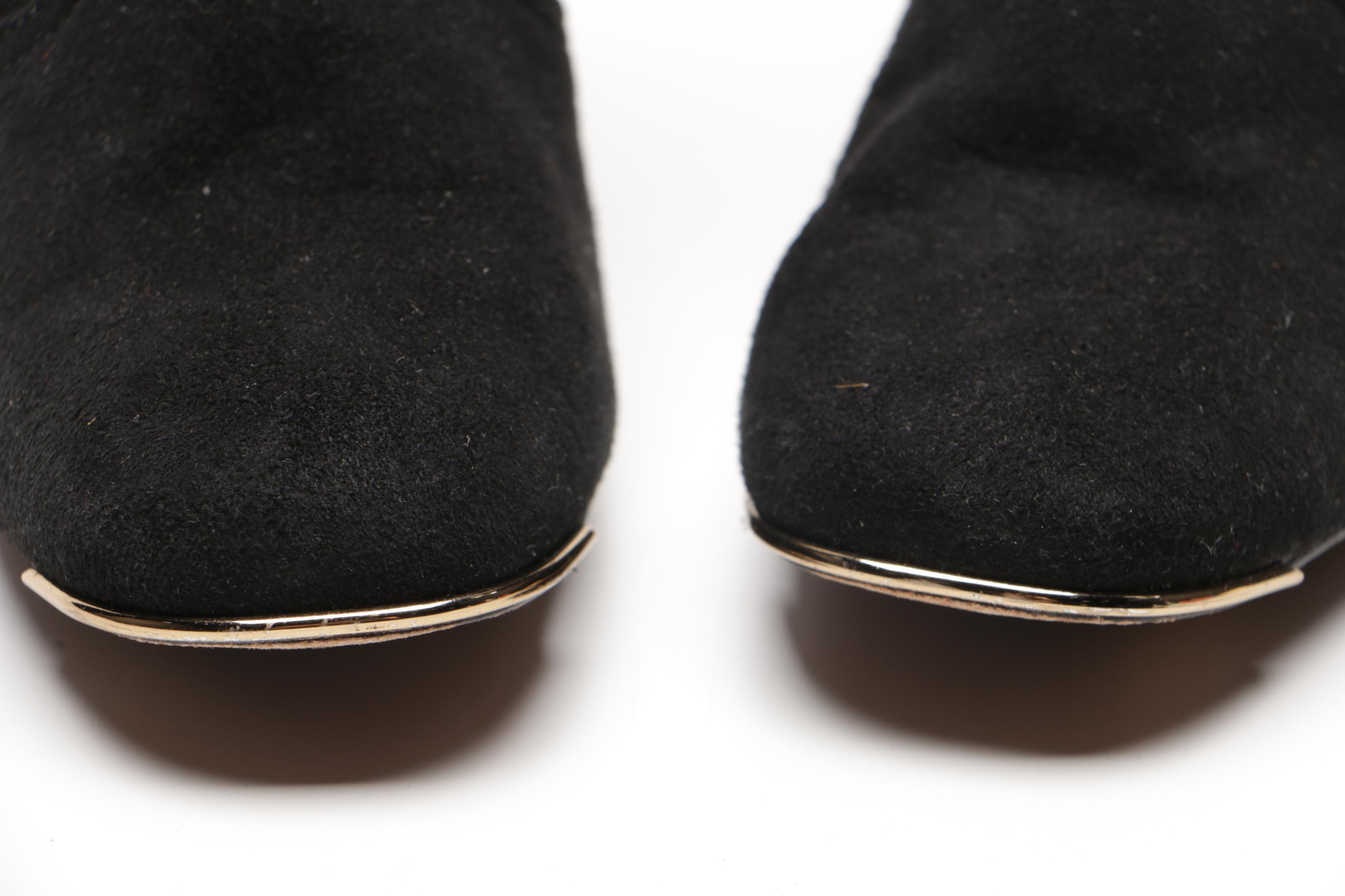 Tory Burch Black Suede Boots