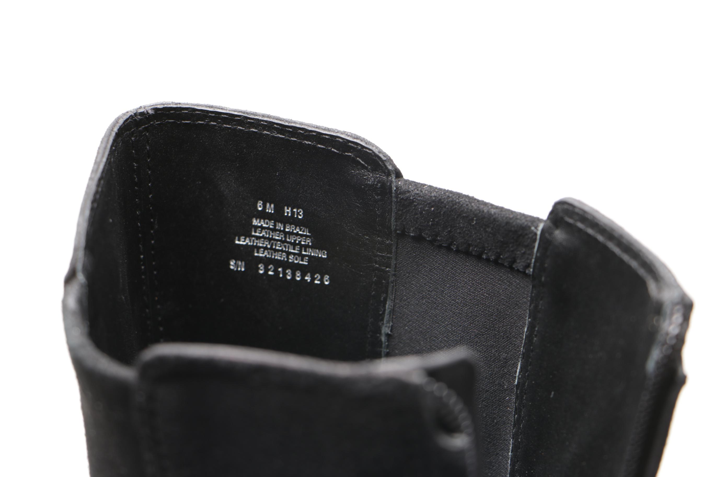 Tory Burch Black Suede Boots