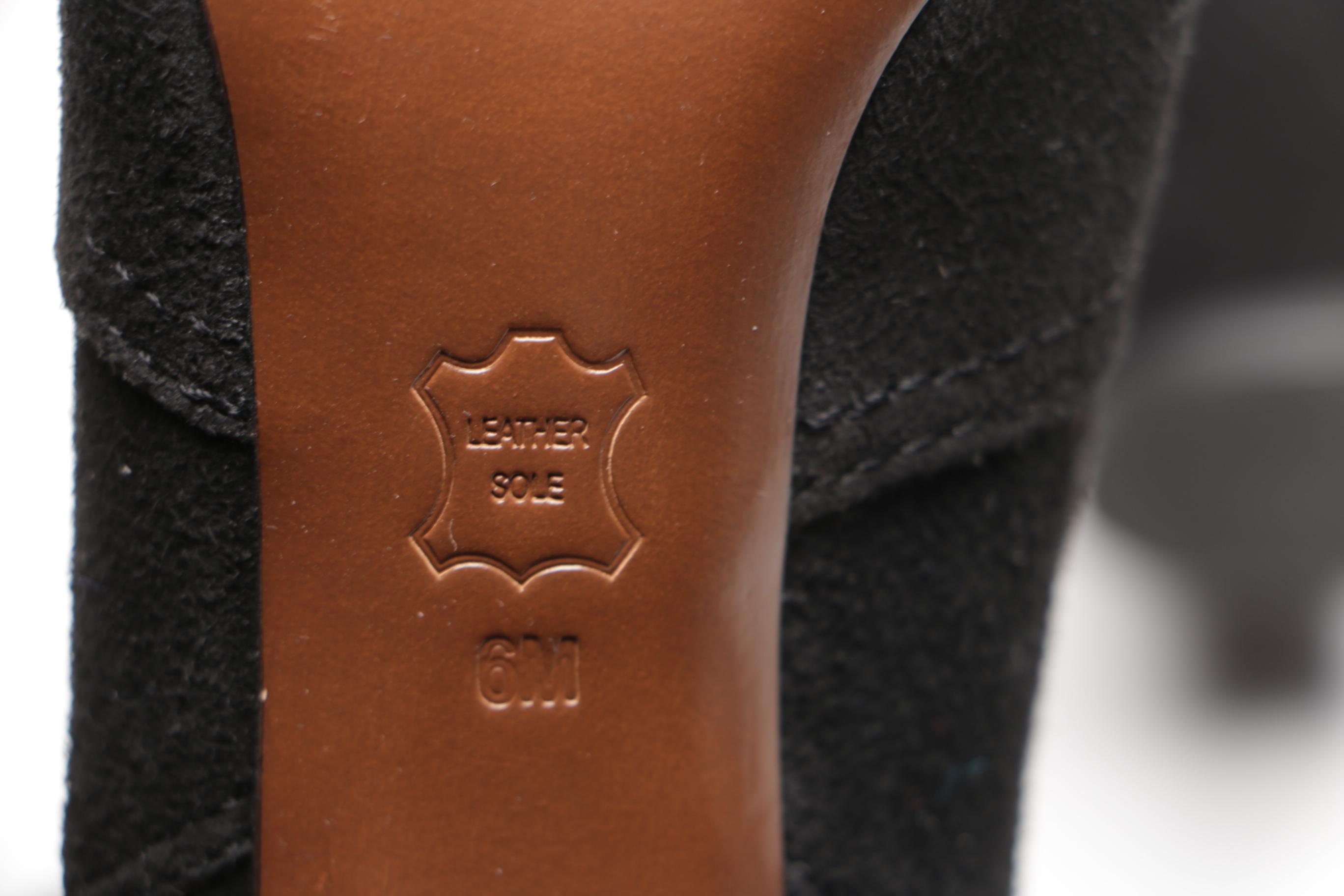 Tory Burch Black Suede Boots