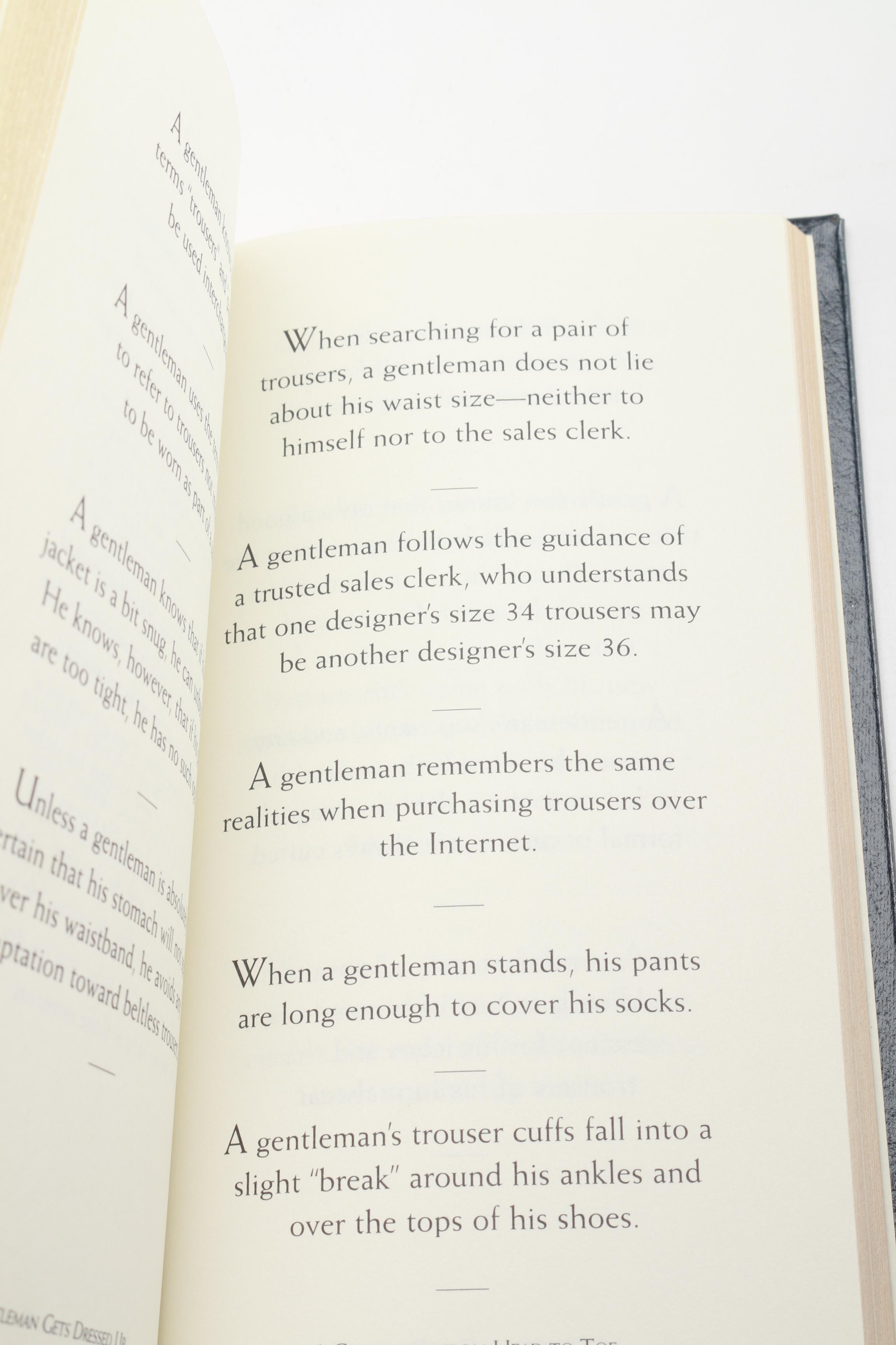 "A Gentleman Gets Dressed Up" by John Bridges and Bryan Curtis