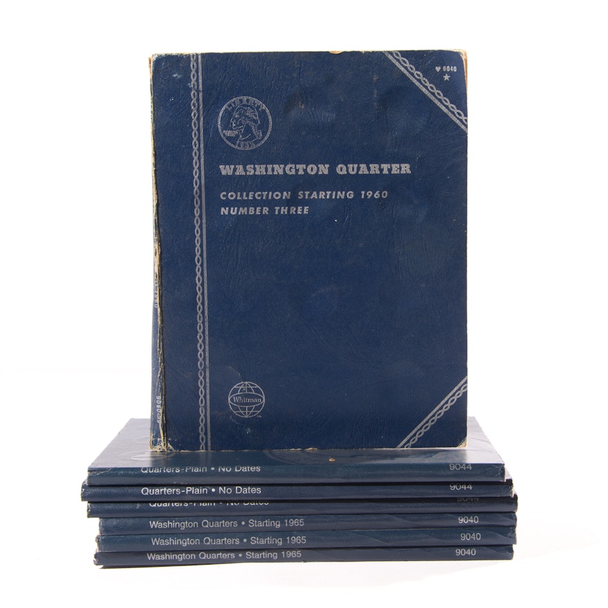George Washington Quarters 1965-1999 With Whitman Folders