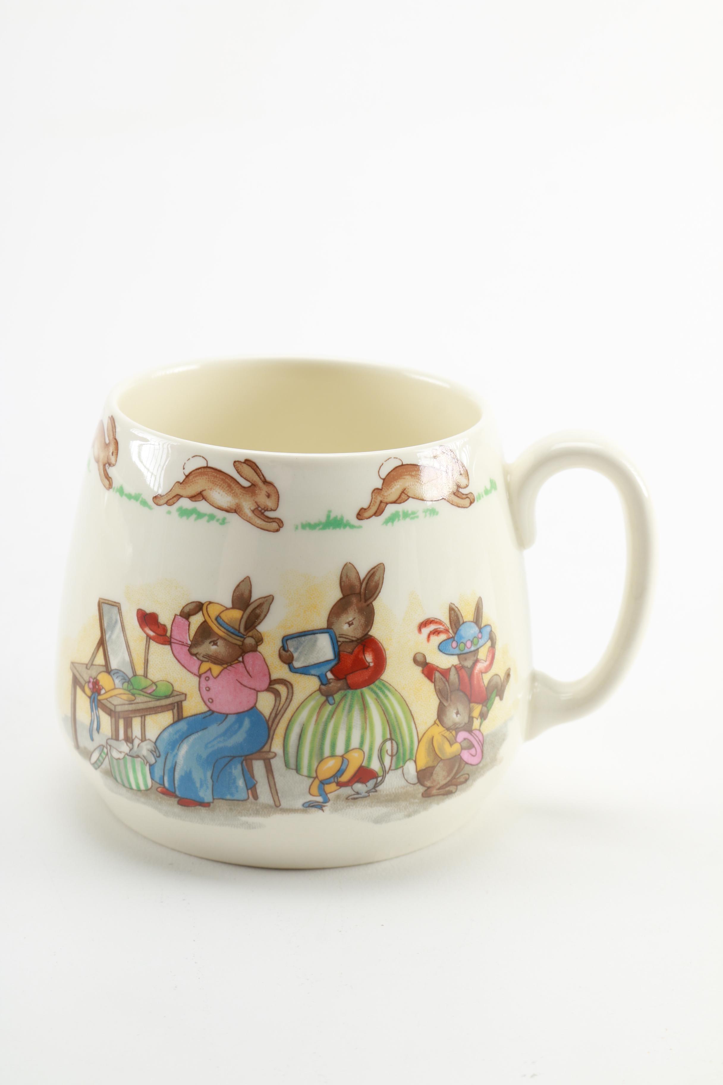Hemsley's Bunnykins Child's Bowl and Mug