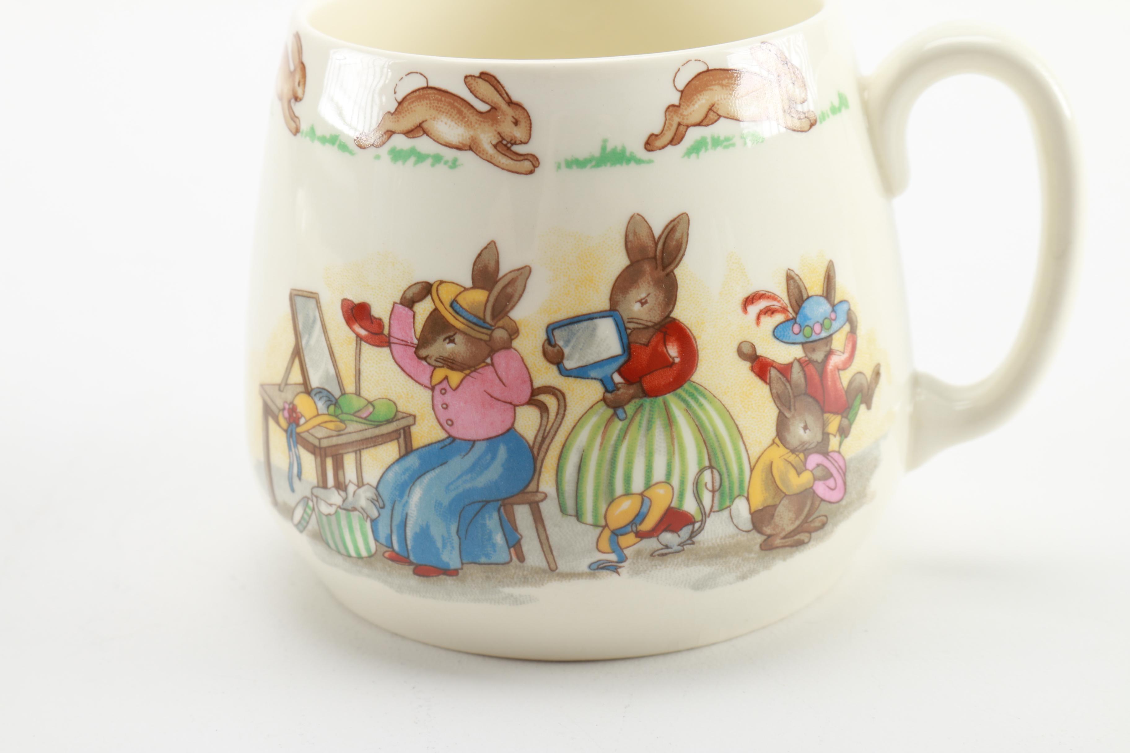 Hemsley's Bunnykins Child's Bowl and Mug