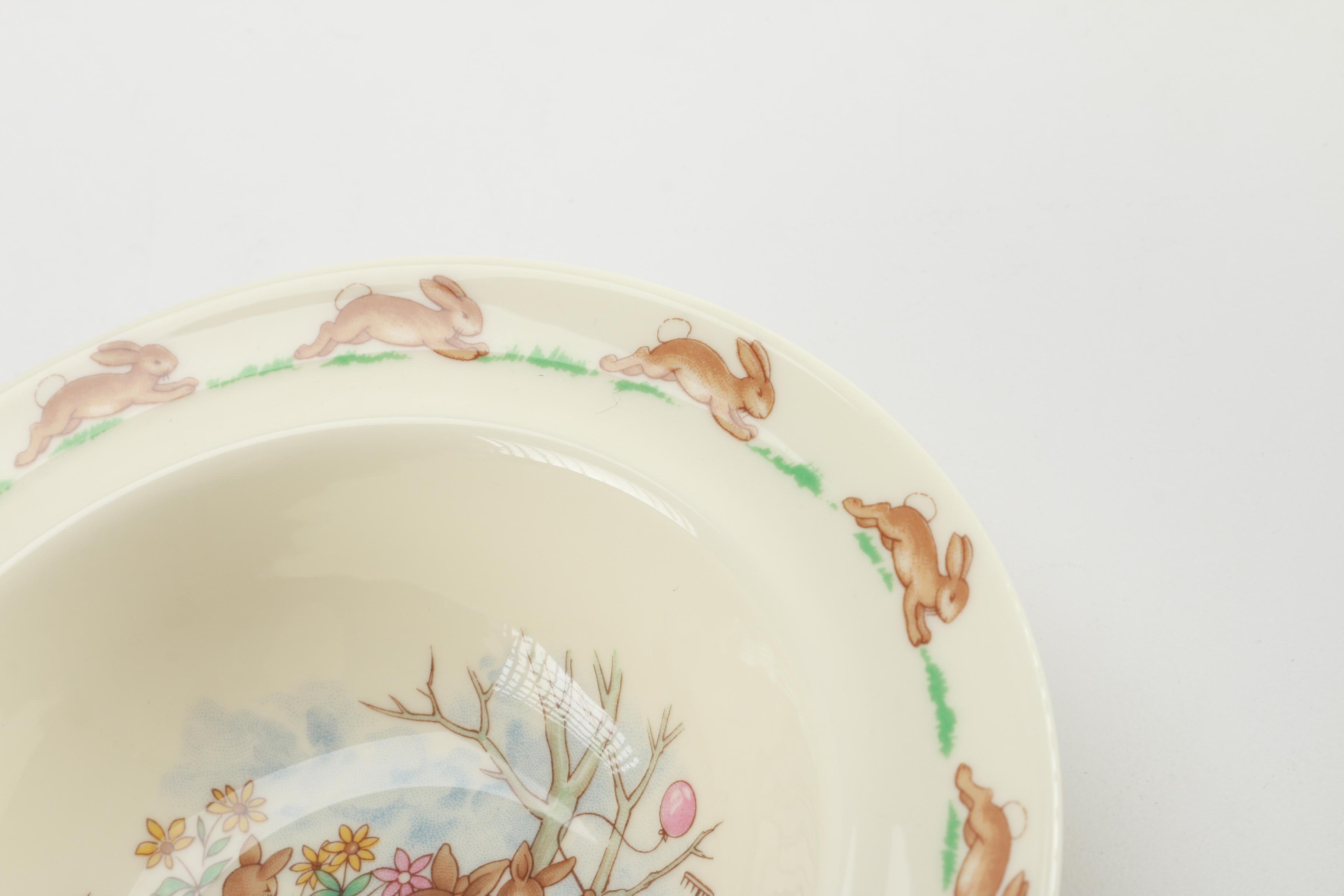 Hemsley's Bunnykins Child's Bowl and Mug