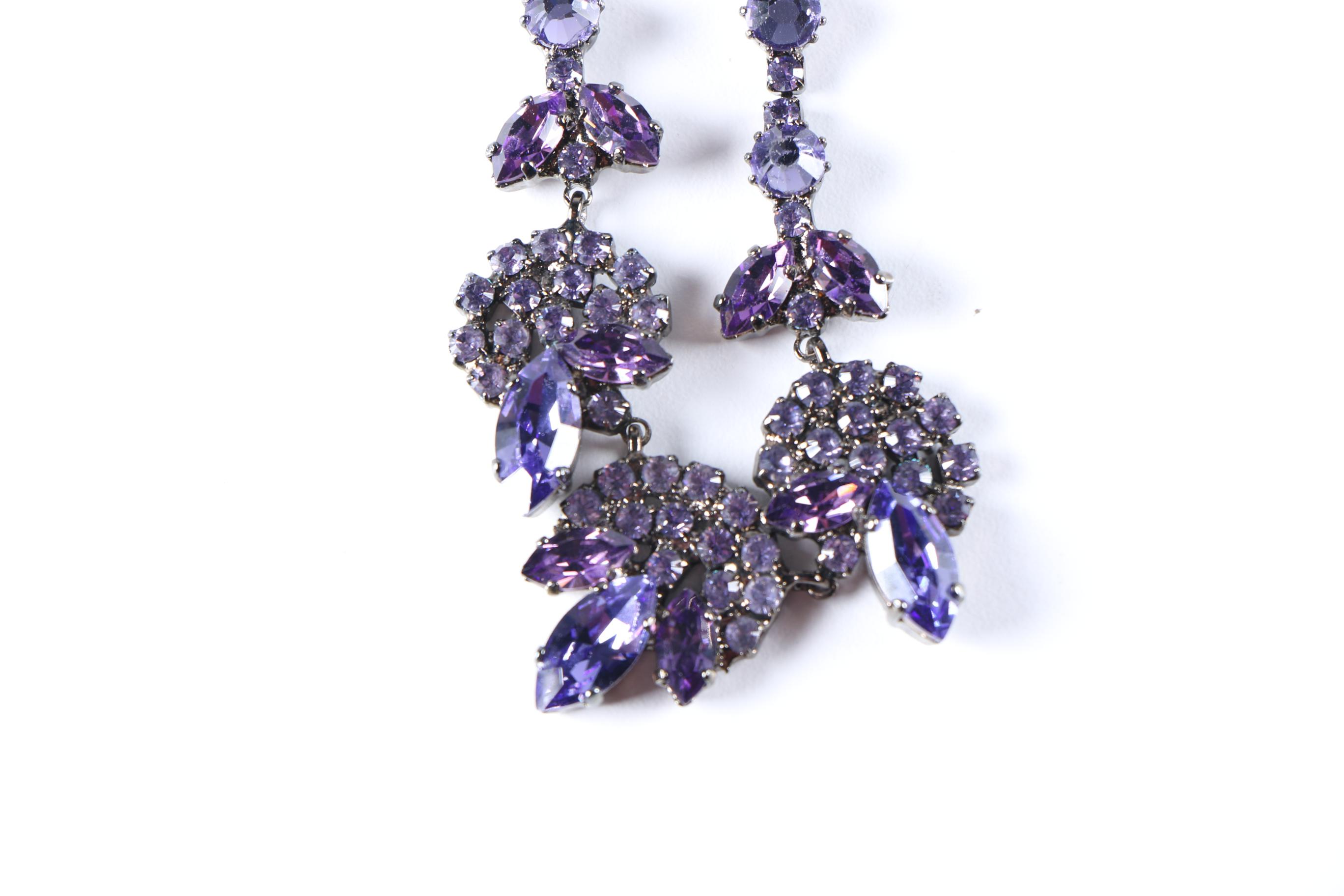 Pink and Purple Jewelry Including Creations Georgianni