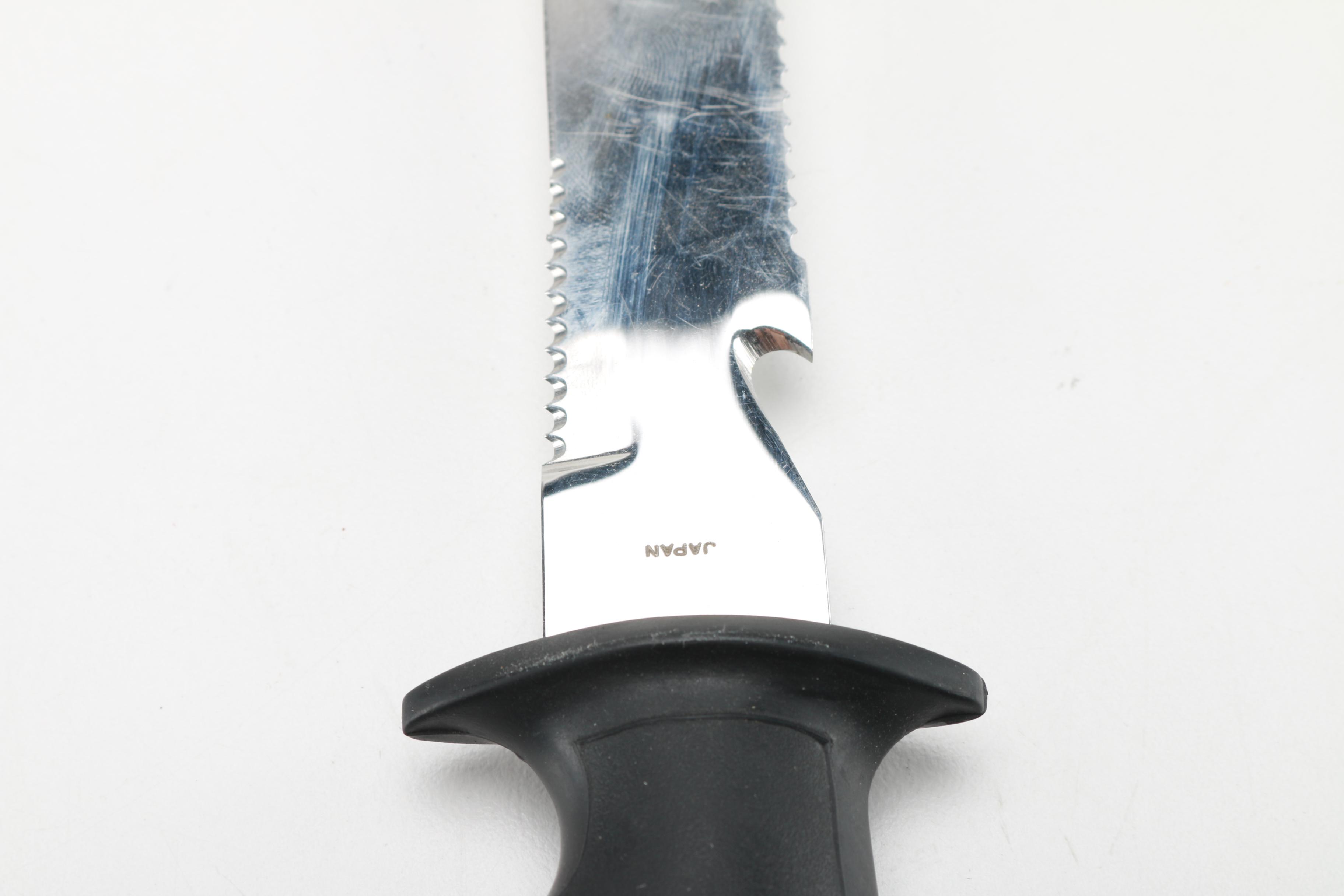 Dacor Scuba Knife and Sheath