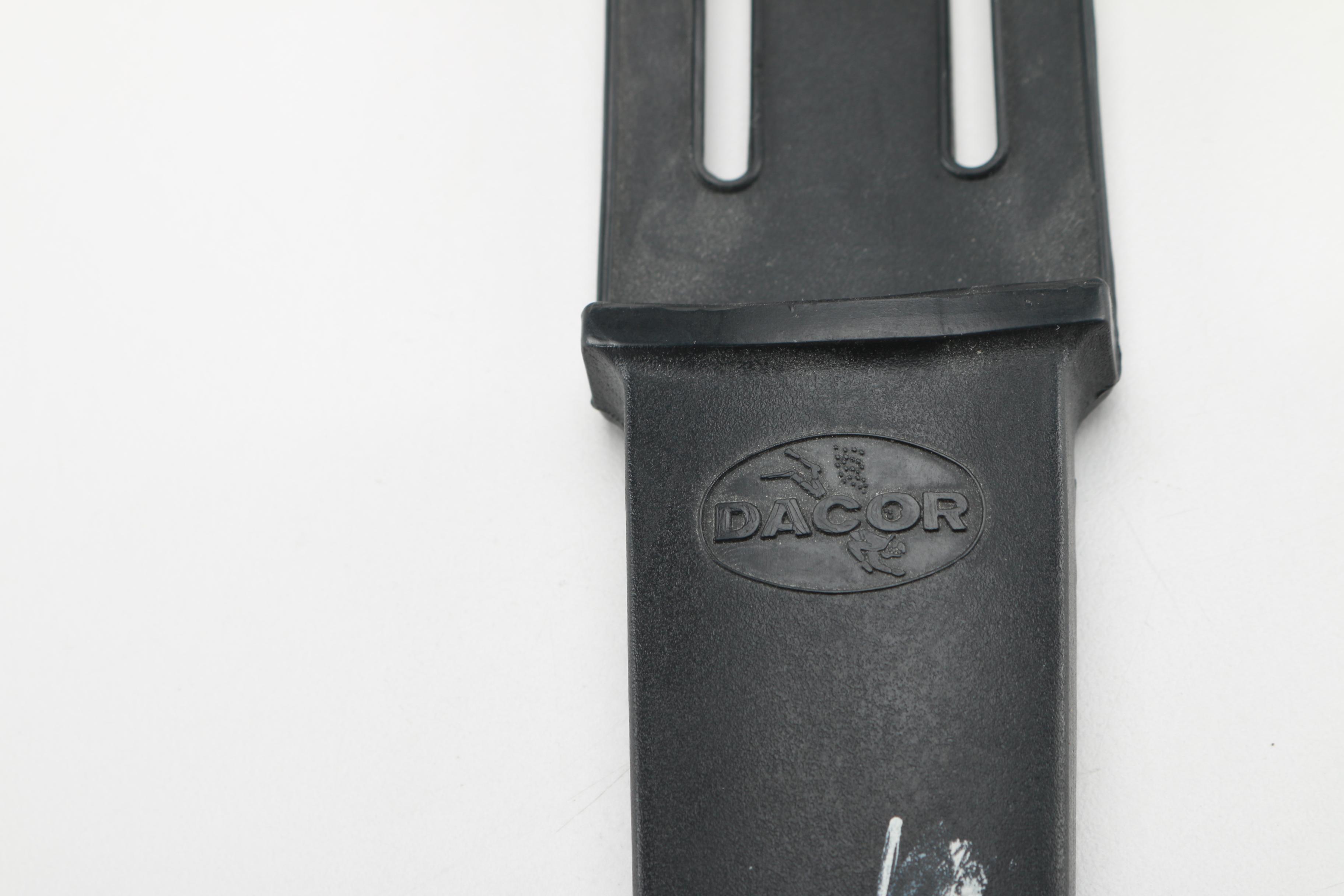 Dacor Scuba Knife and Sheath