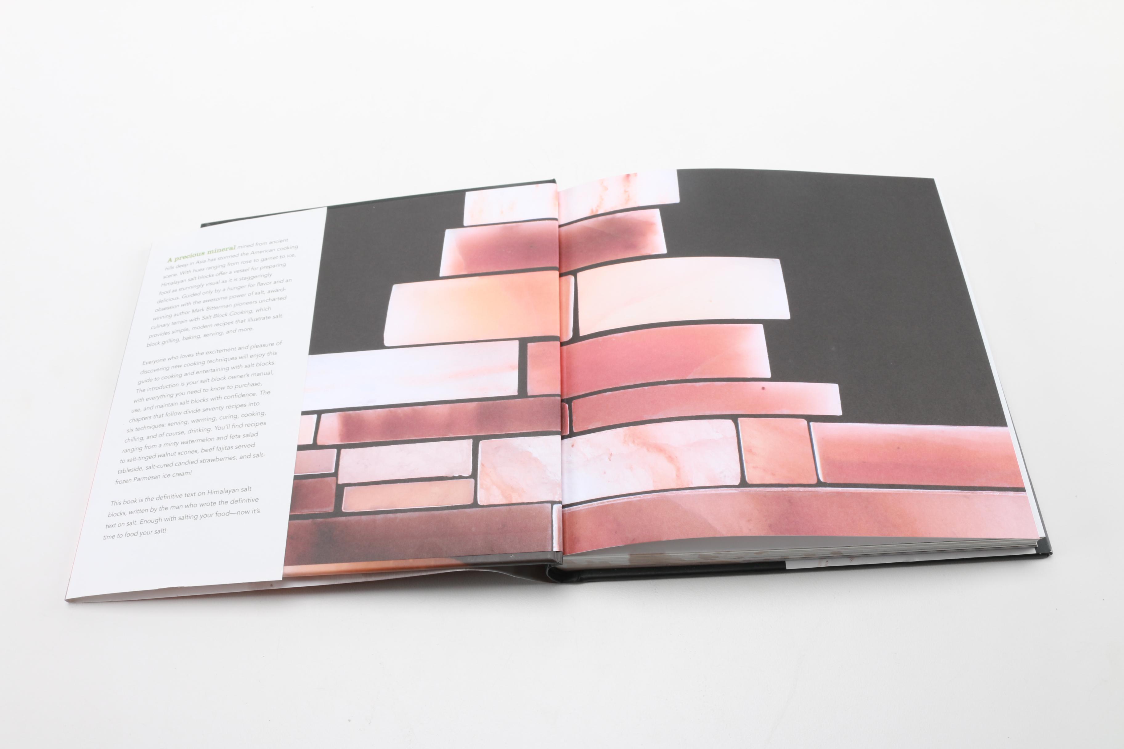 "Salt Block Cooking" by Mark Bitterman with Himalayan Pink Salt Block