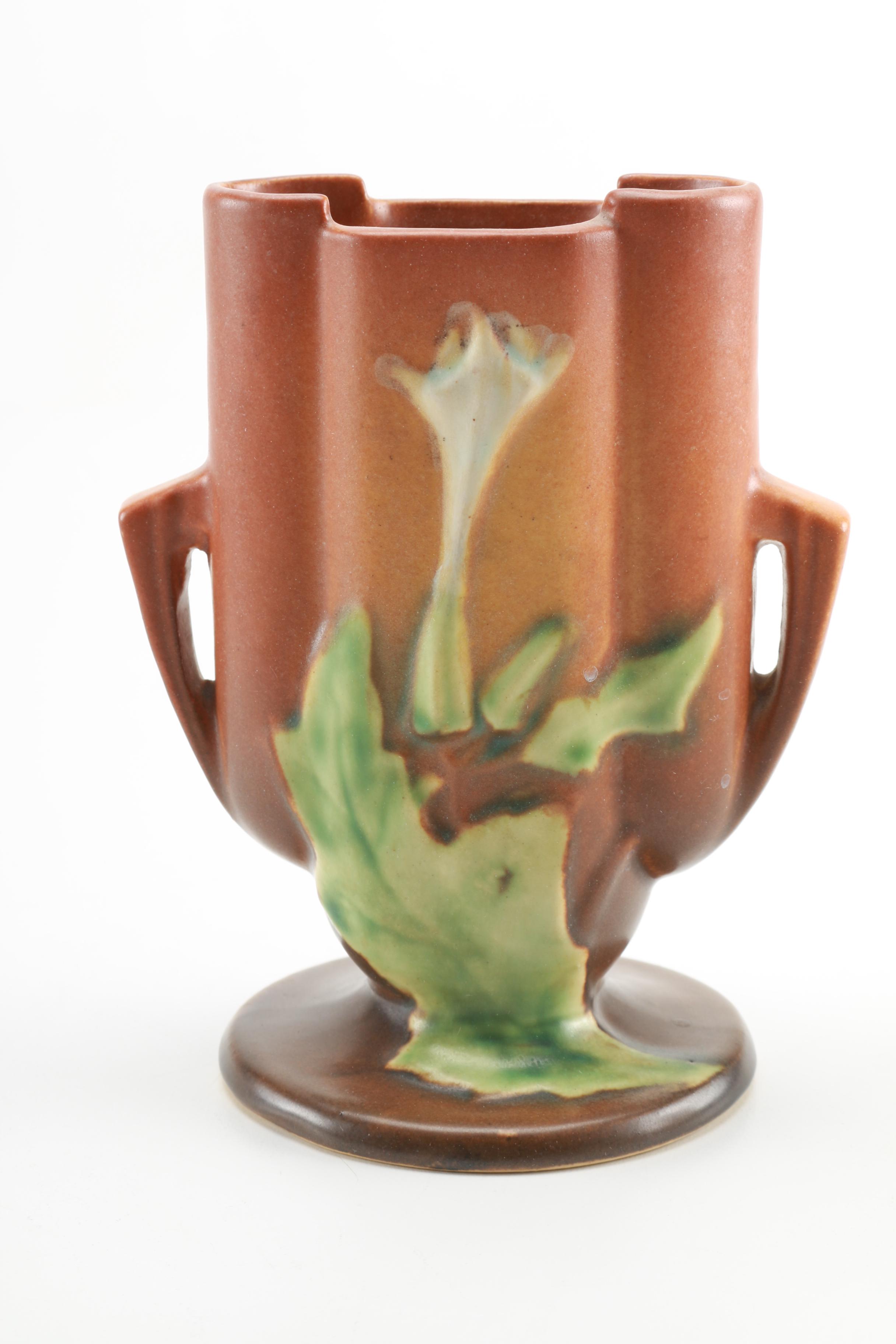 Collection Of Roseville Pottery