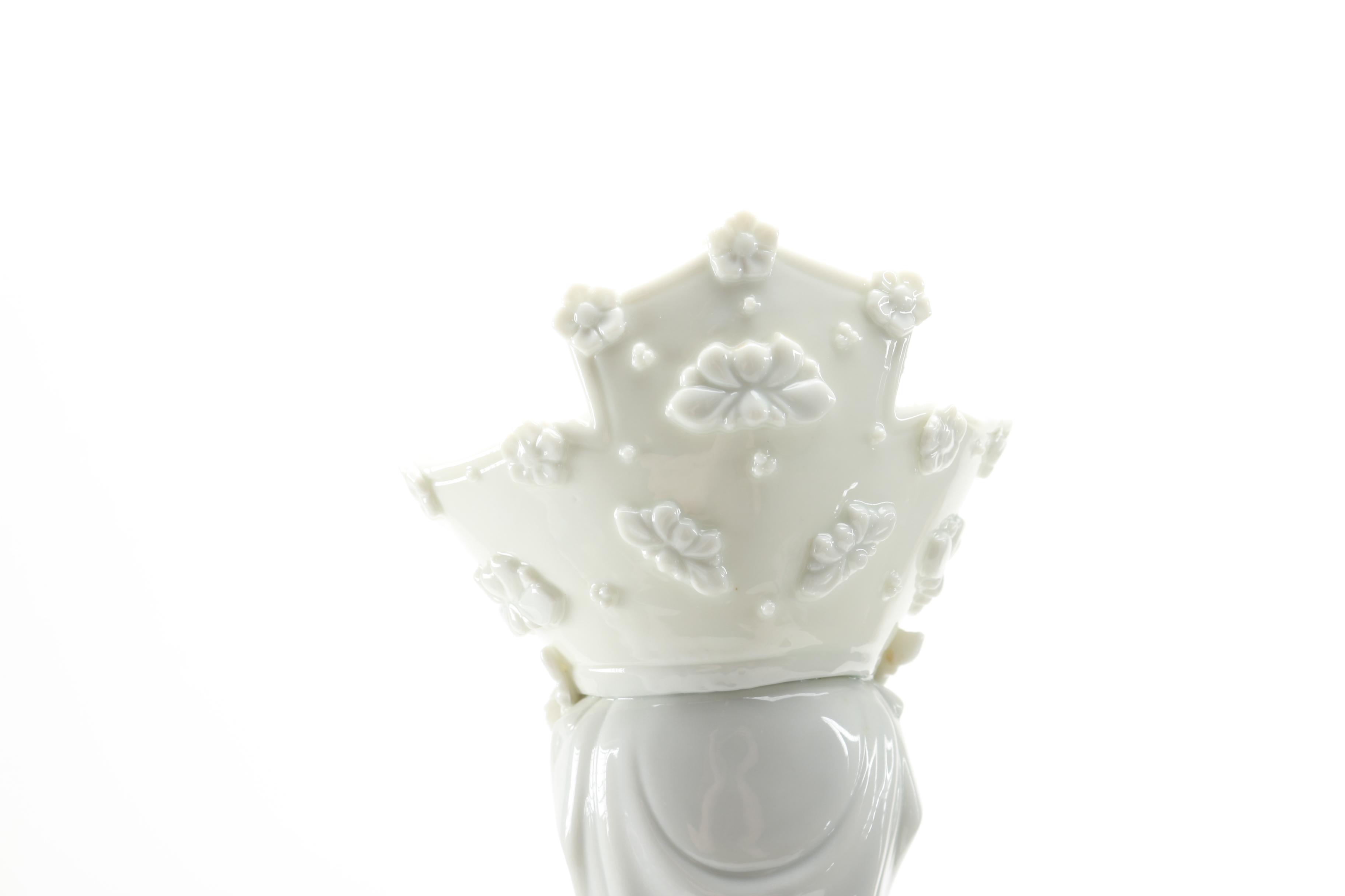 Chinese Blanc de Chine Porcelain Statuette