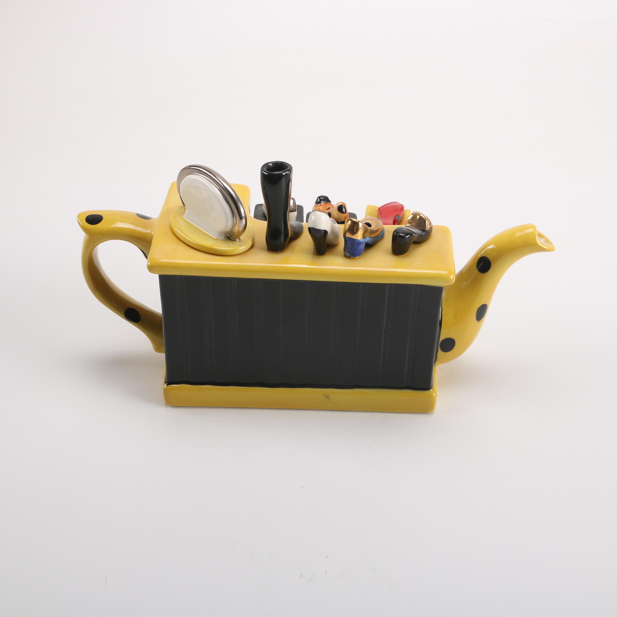 Tony Carter Shoe Teapot