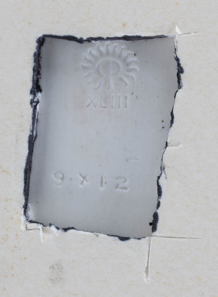 Rookwood Vellum Landscape Plaque by E.T Hurley