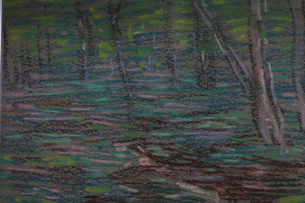 Charles Kaelin Original Pastel Landscape on Paper