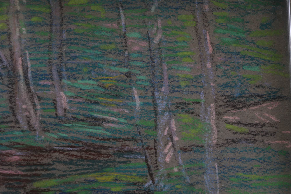 Charles Kaelin Original Pastel Landscape on Paper