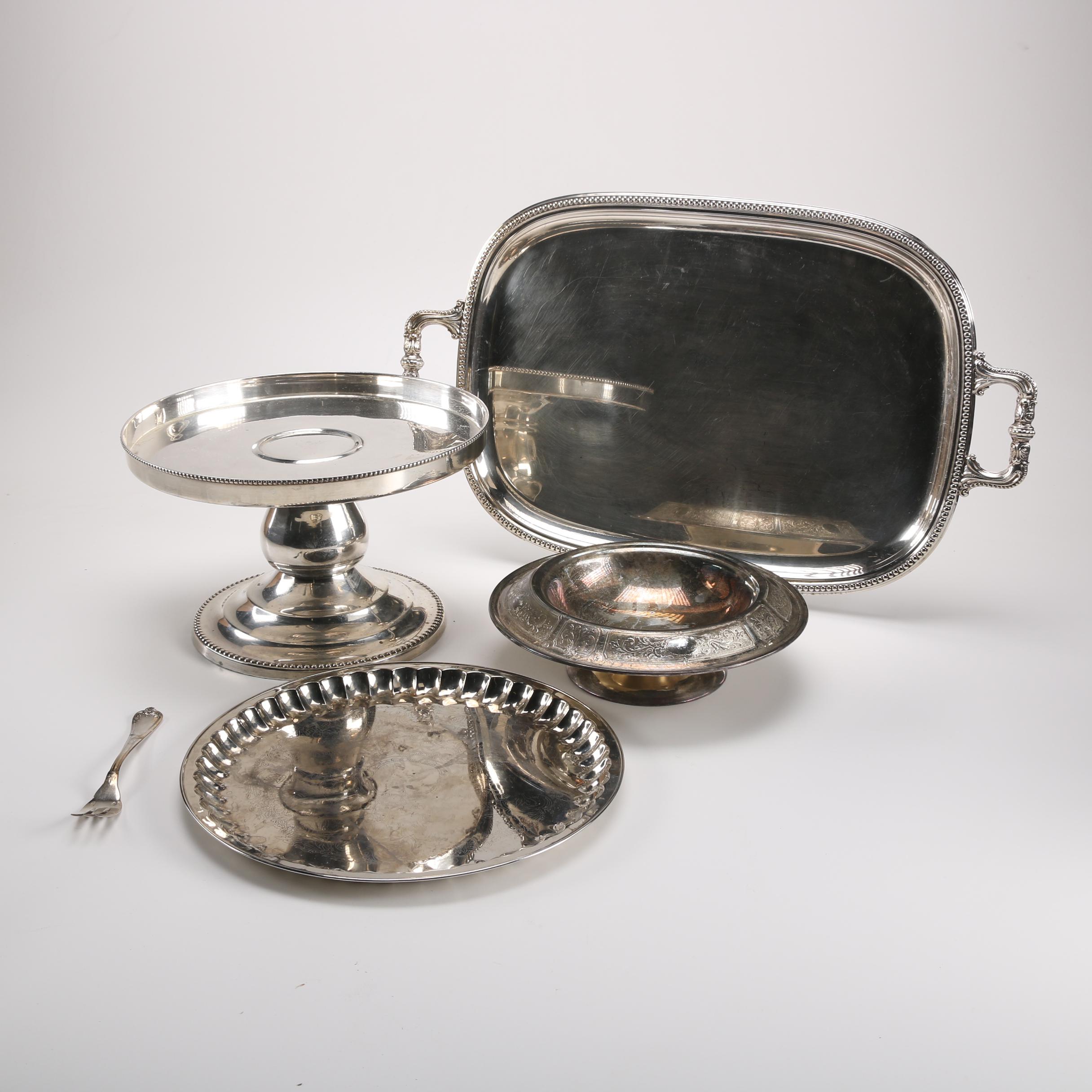 Silver Plate Tableware Featuring Middletown Silver Co.