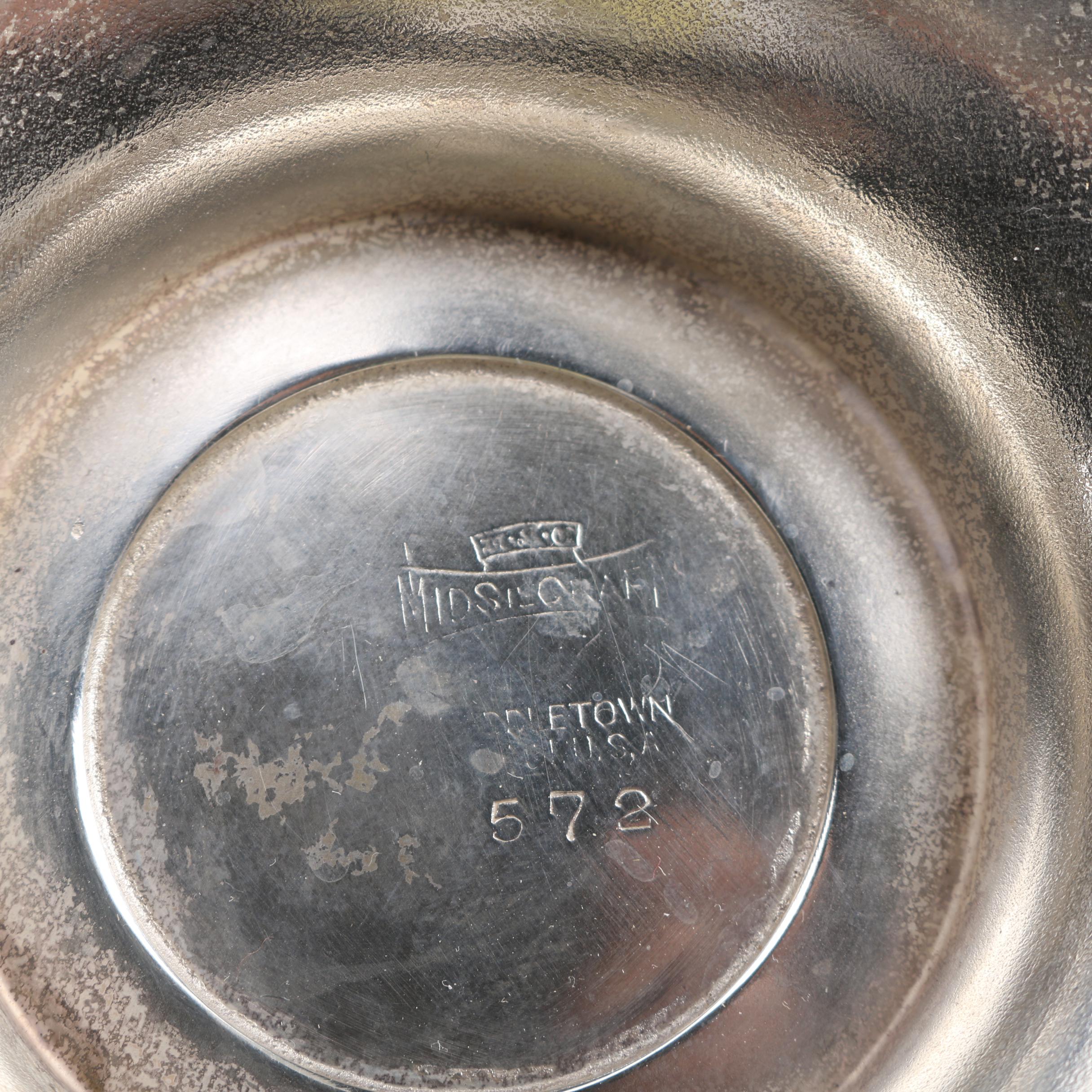 Silver Plate Tableware Featuring Middletown Silver Co.